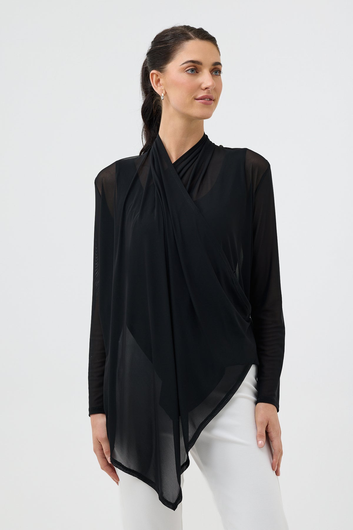 MESH WRAP TOP