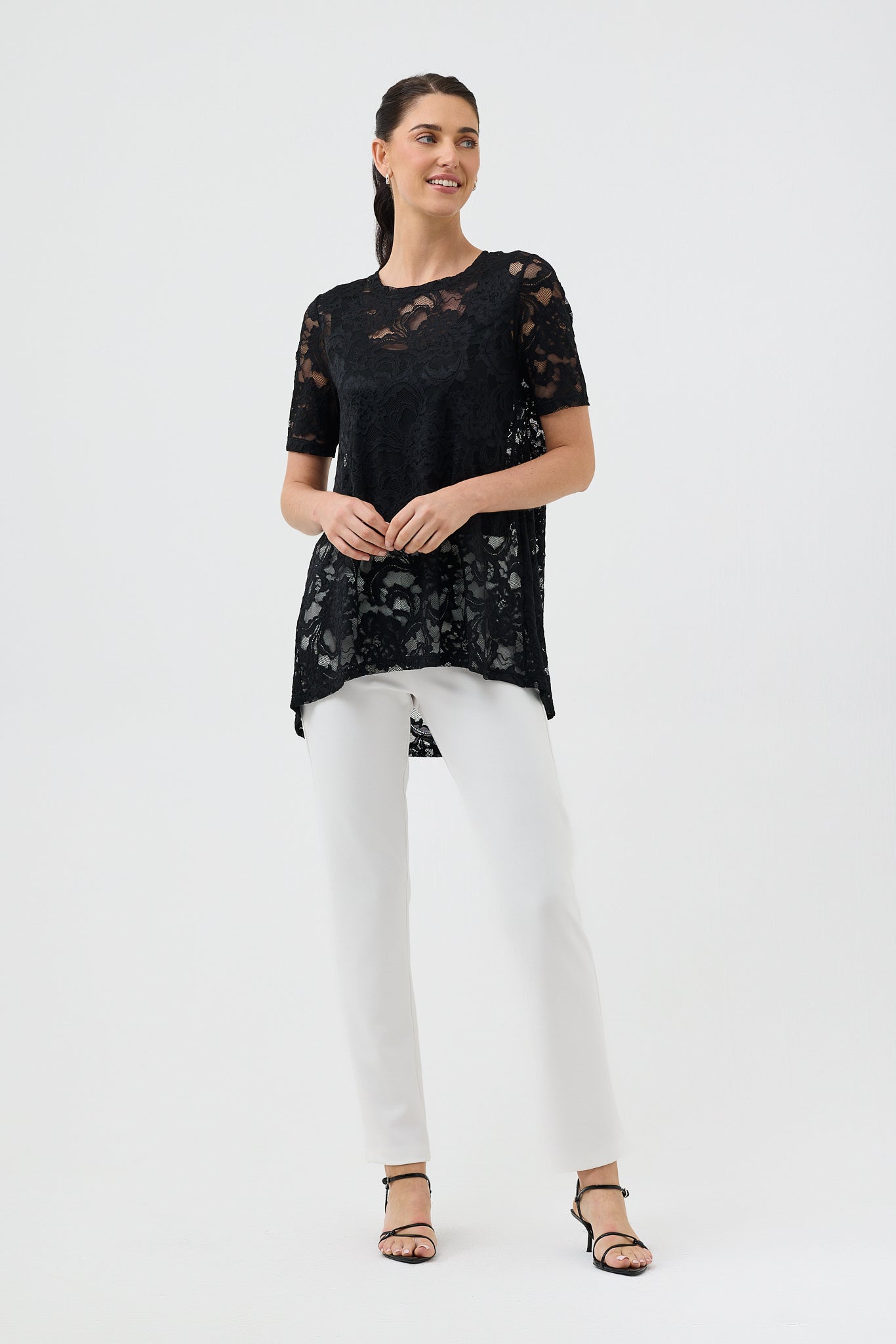 CANNES LACE TEE