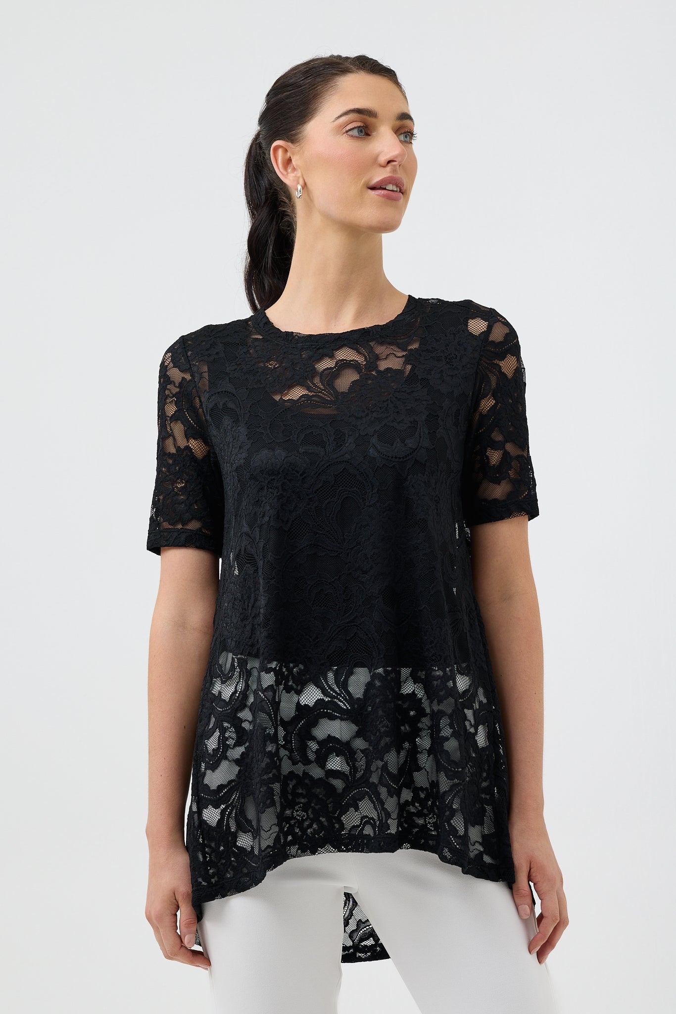 CANNES LACE TEE