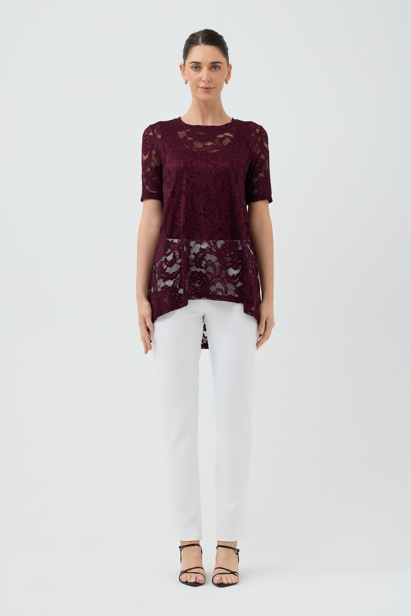 CANNES LACE TEE