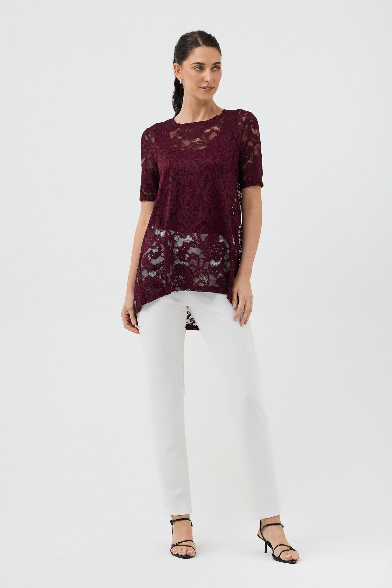 CANNES LACE TEE