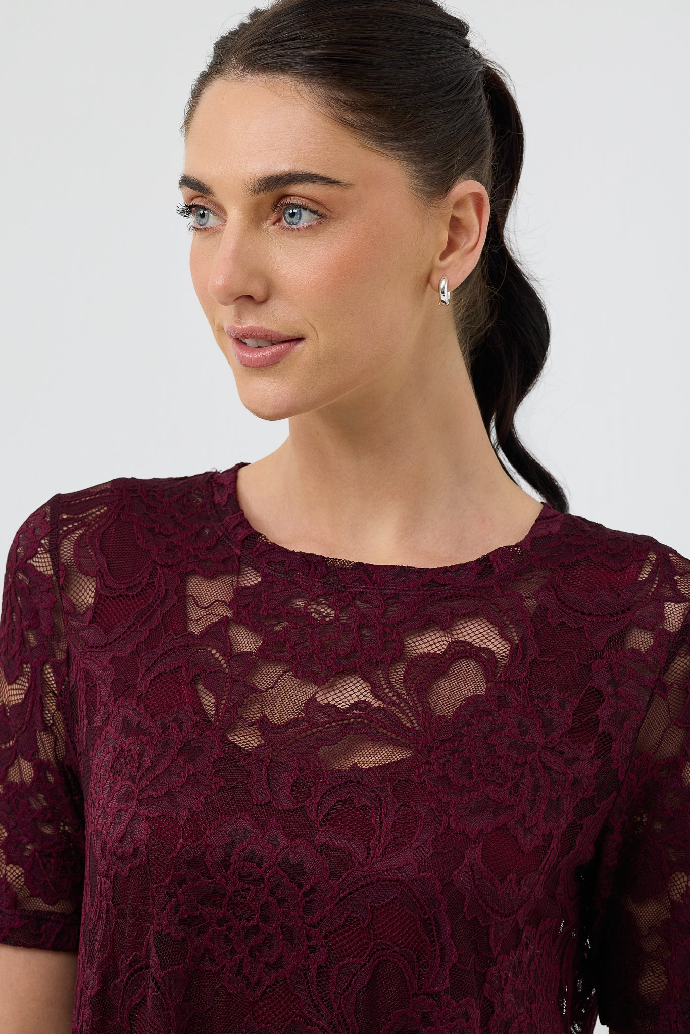 CANNES LACE TEE