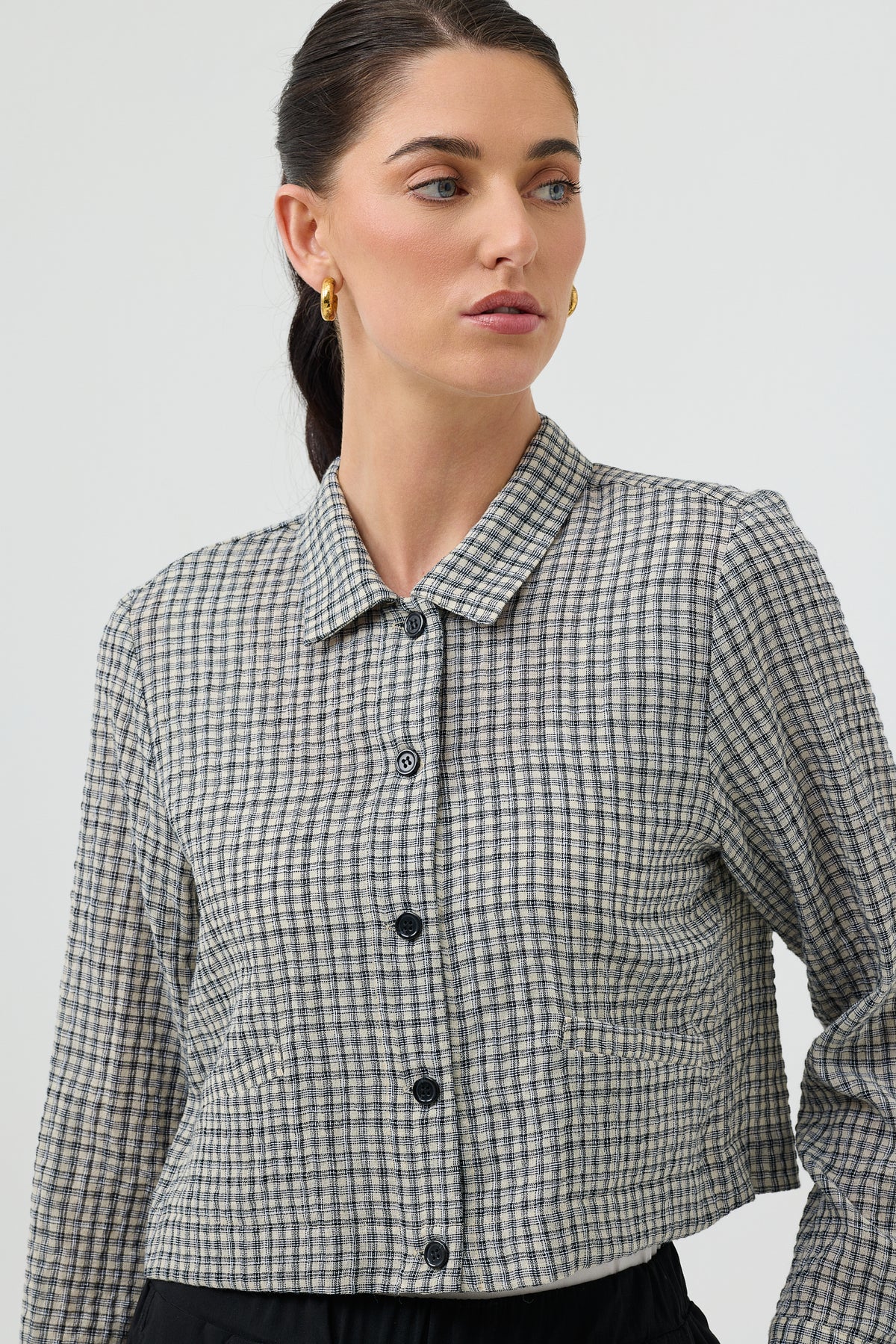 RUNWAY CHECK JACKET