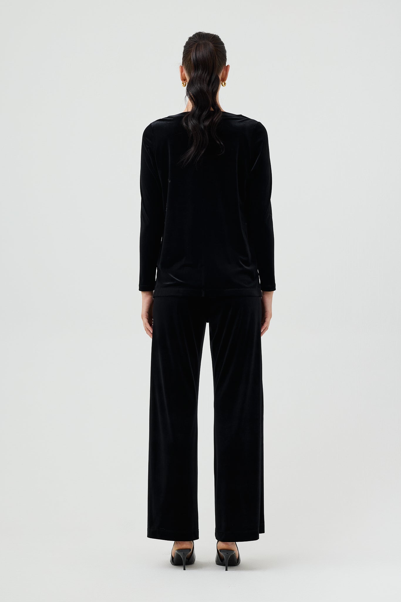 VELVET L/S BOATNECK TOP