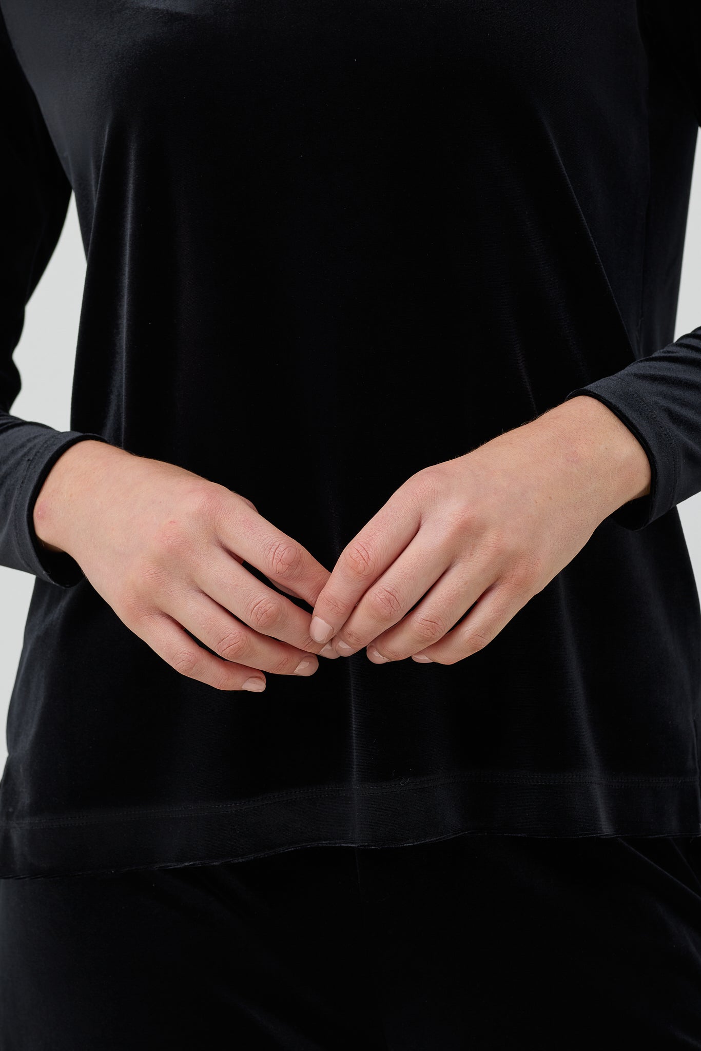 VELVET L/S BOATNECK TOP