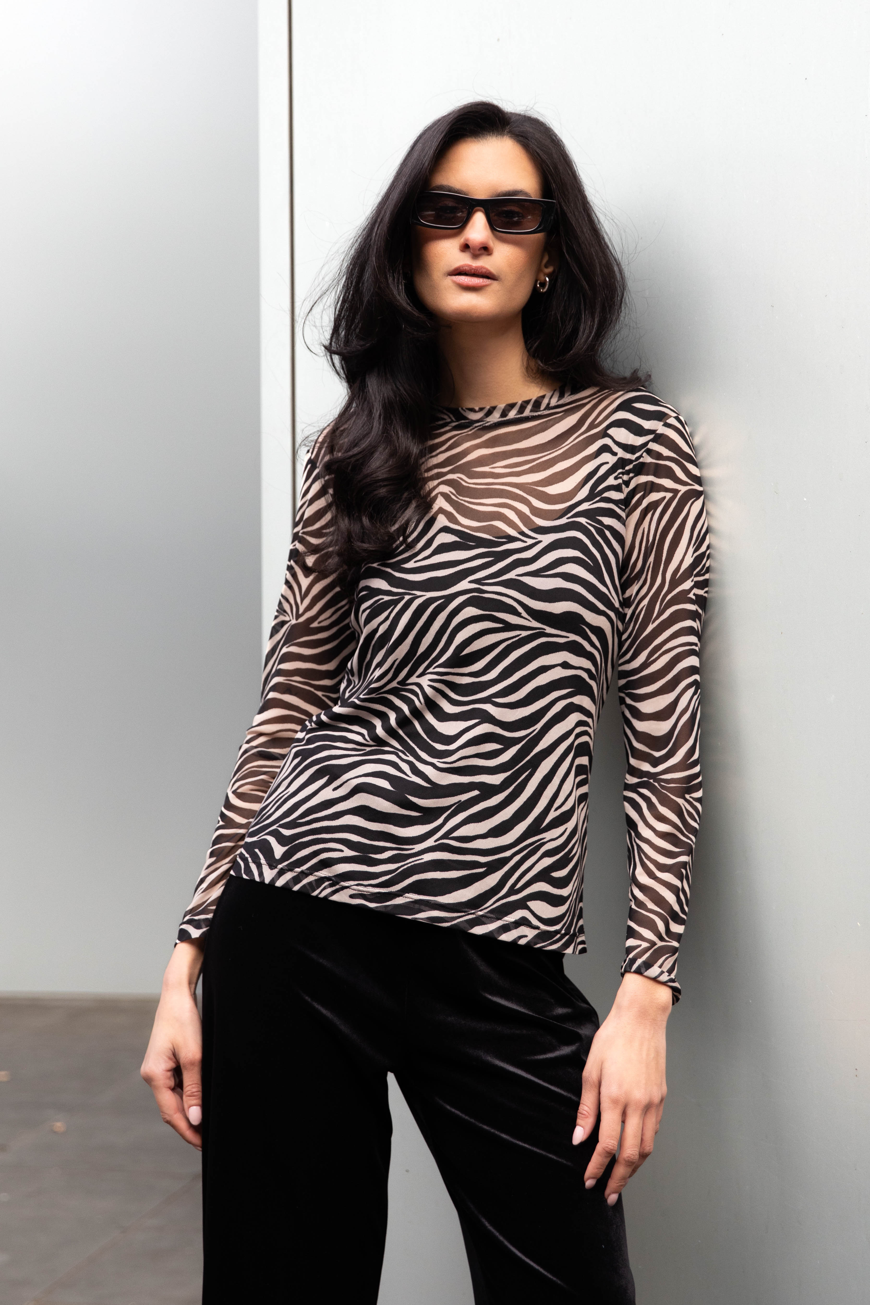ZEBRA MESH TOP