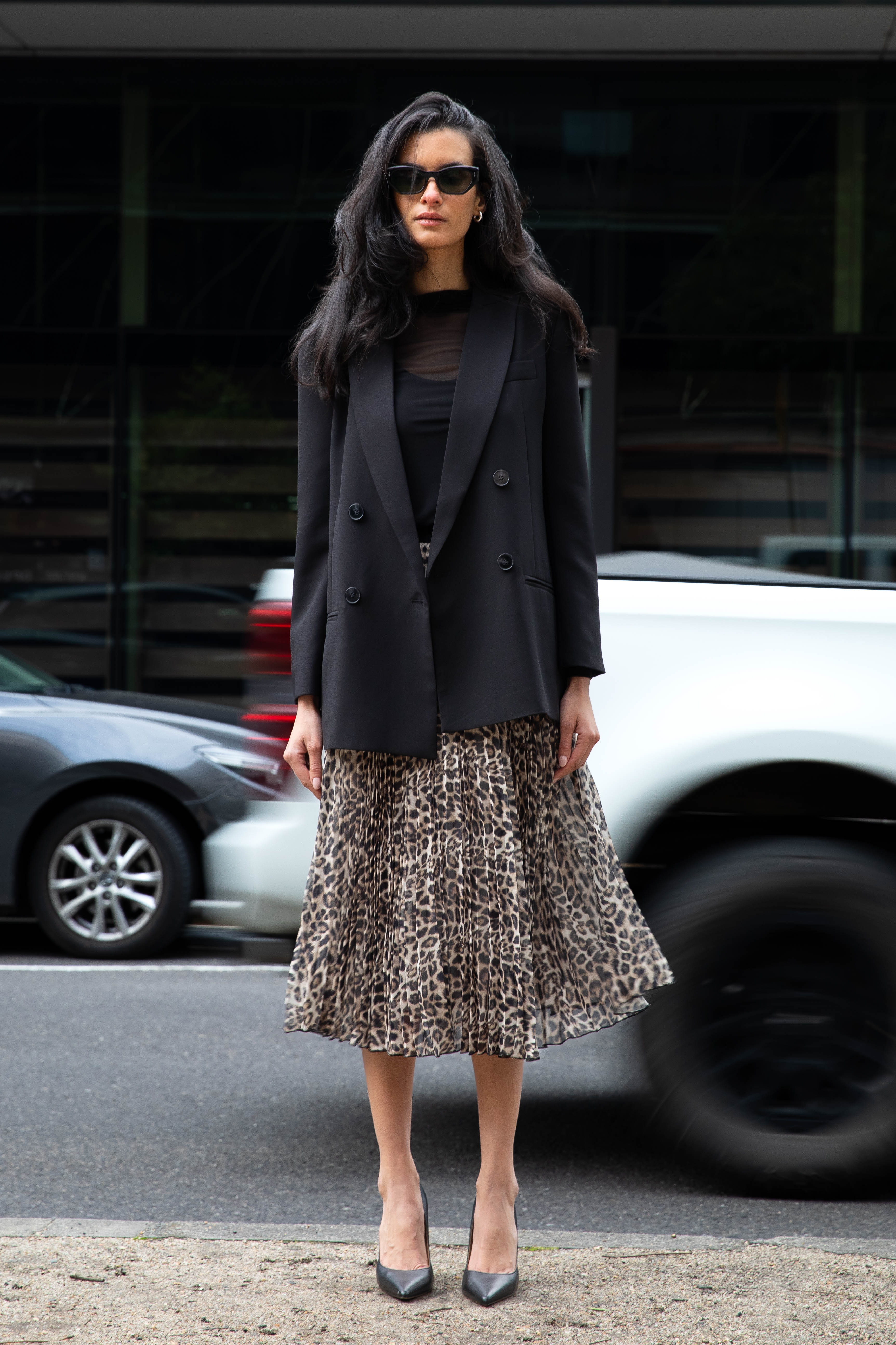 FIERCE PLEATED SKIRT