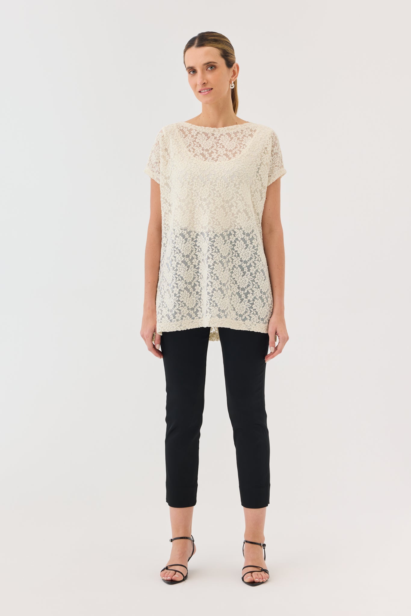 MYSTIQUE LACE TEE