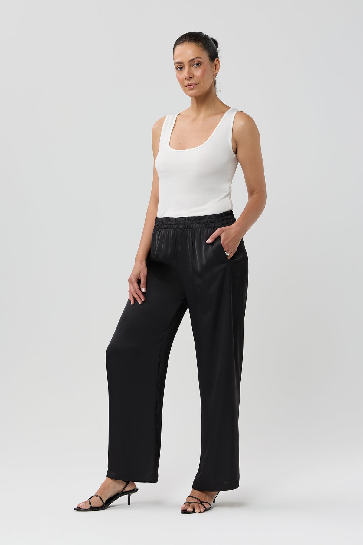 SKYLINE SATIN PANT