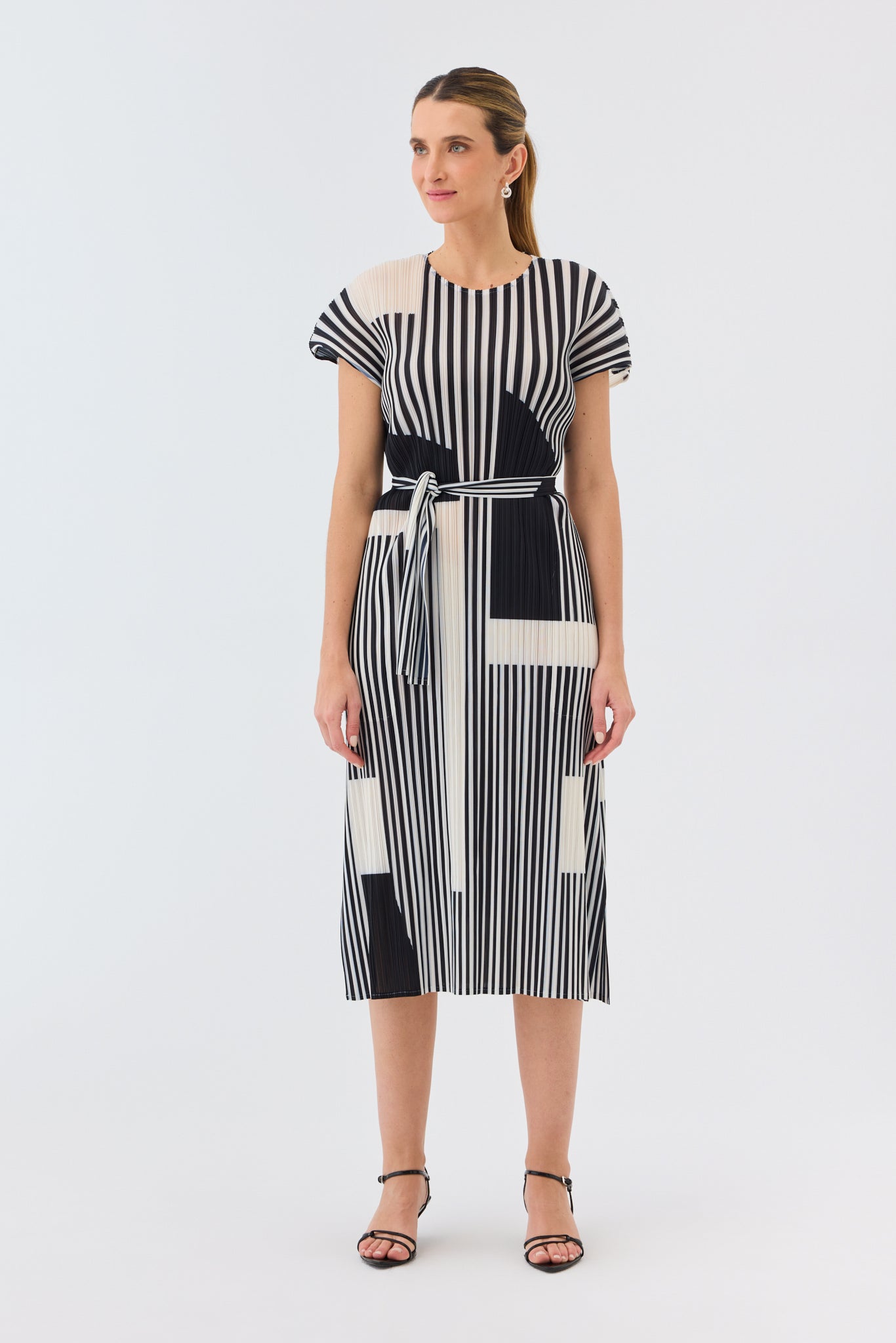 FORM PLEATED DRESS