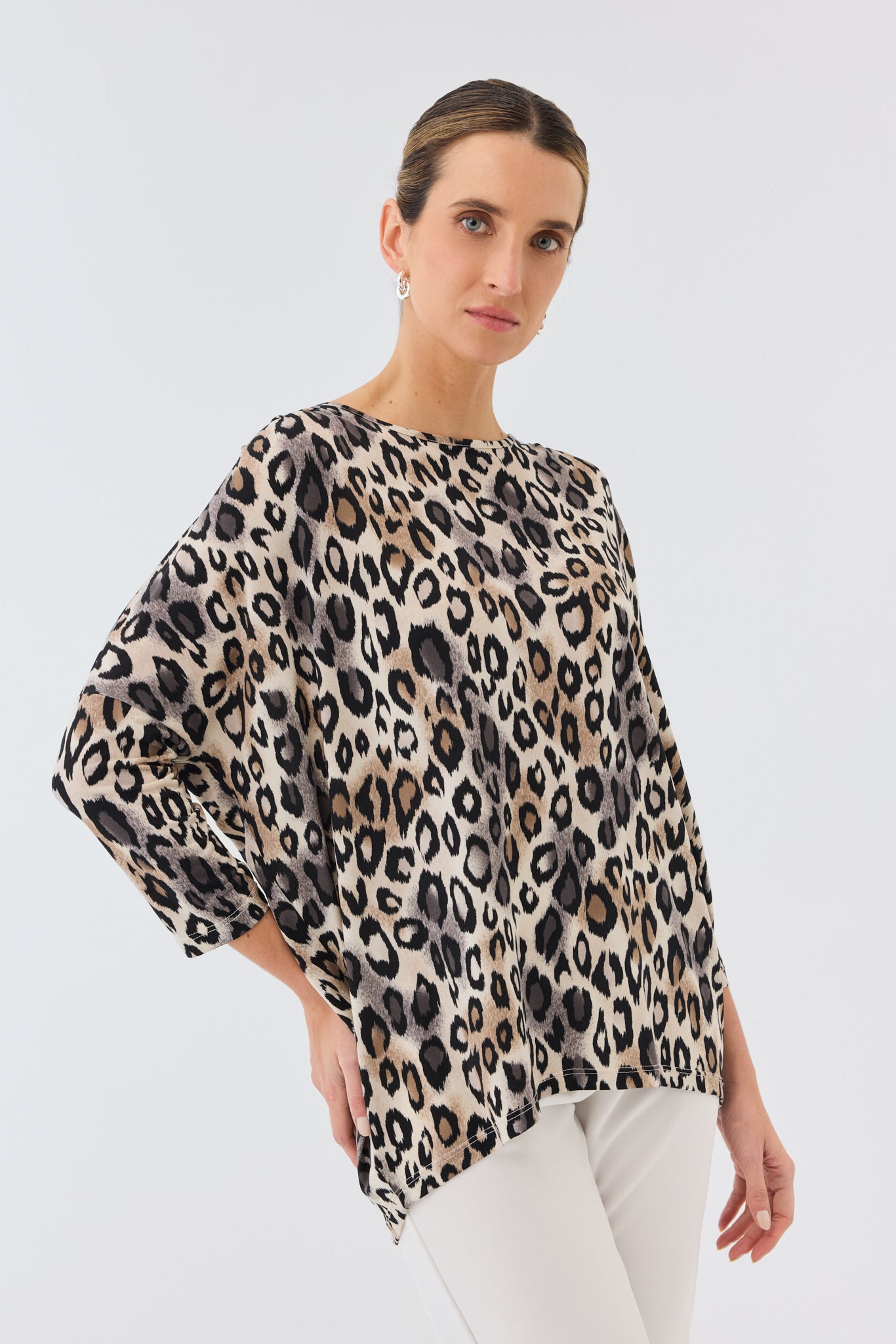LEOPARD SASSY TOP