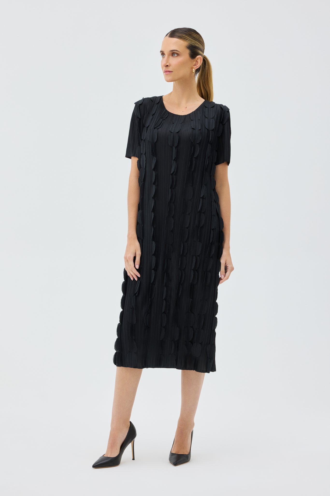 SONOMA PLEATED DRESS