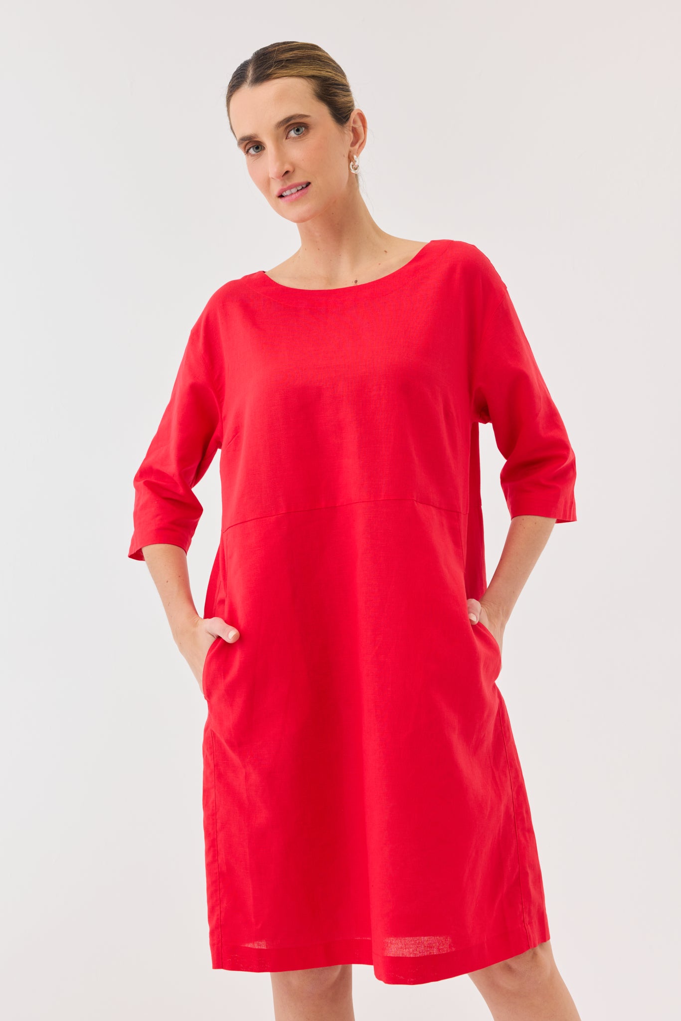 TIA LINEN DRESS