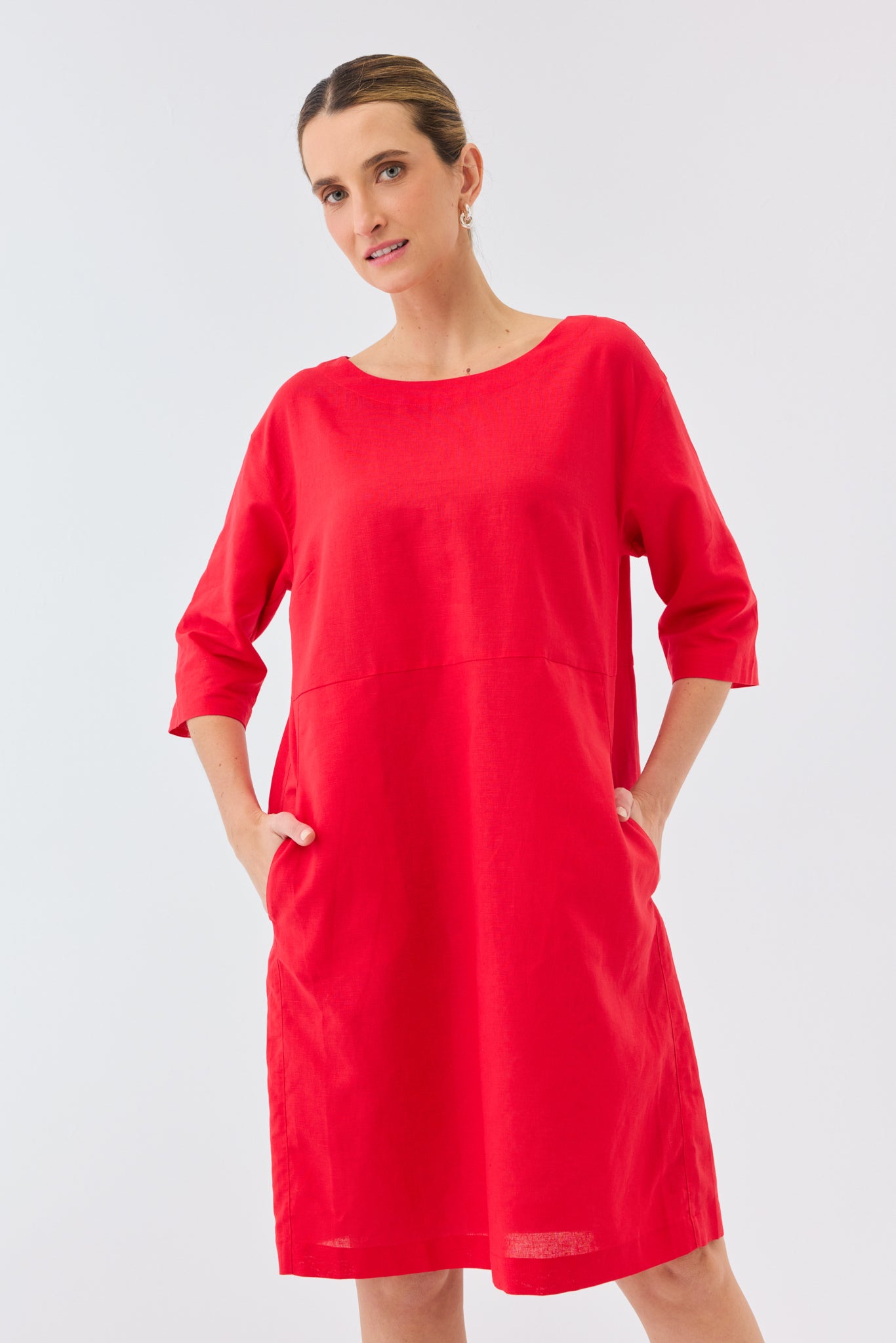TIA LINEN DRESS
