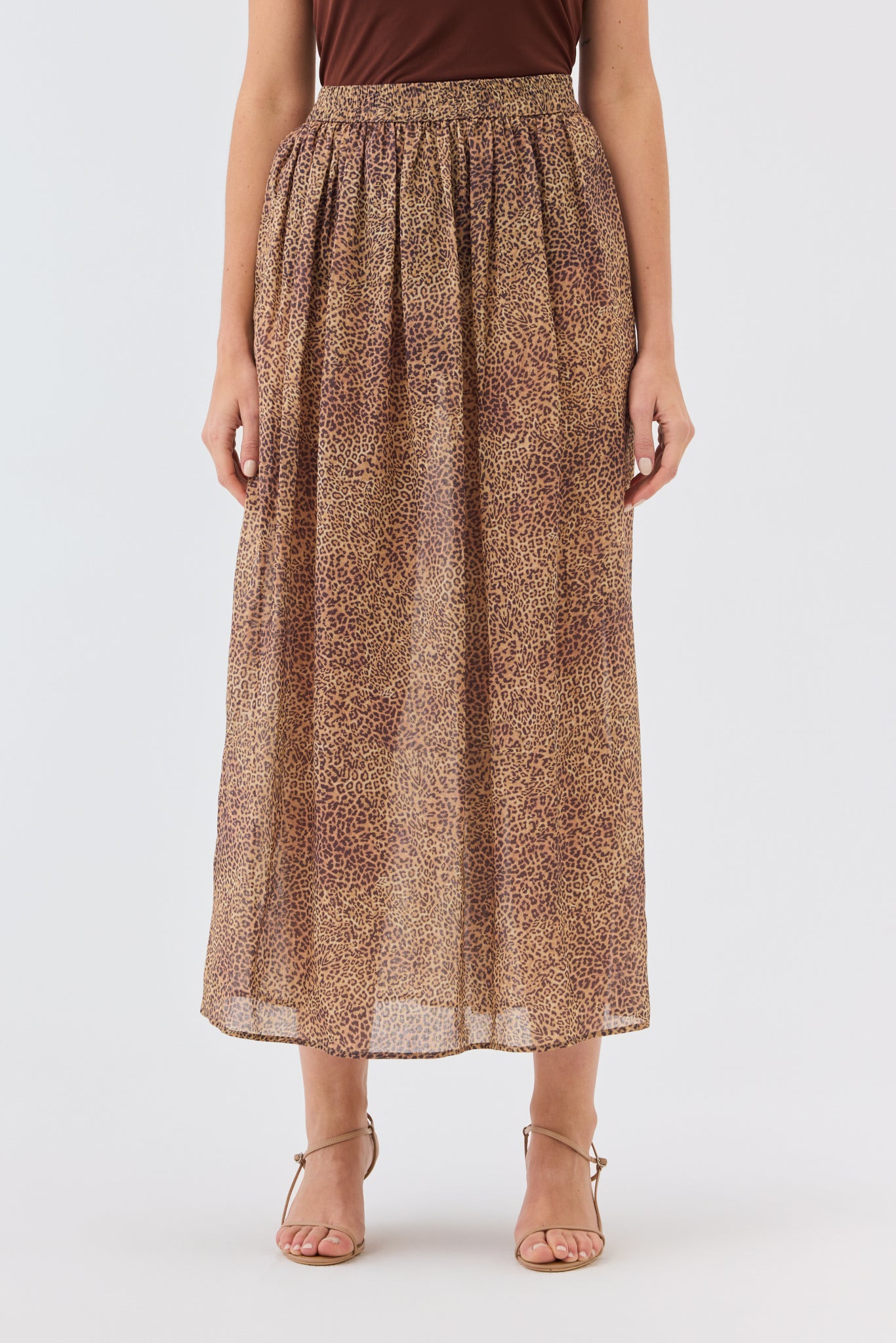WILDERNESS MIDI SKIRT