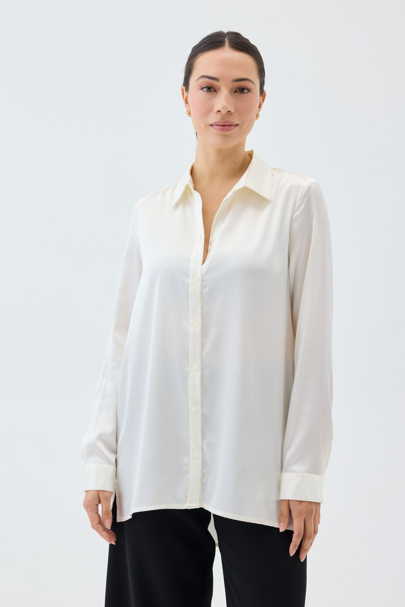 EVER SATIN SHIRT