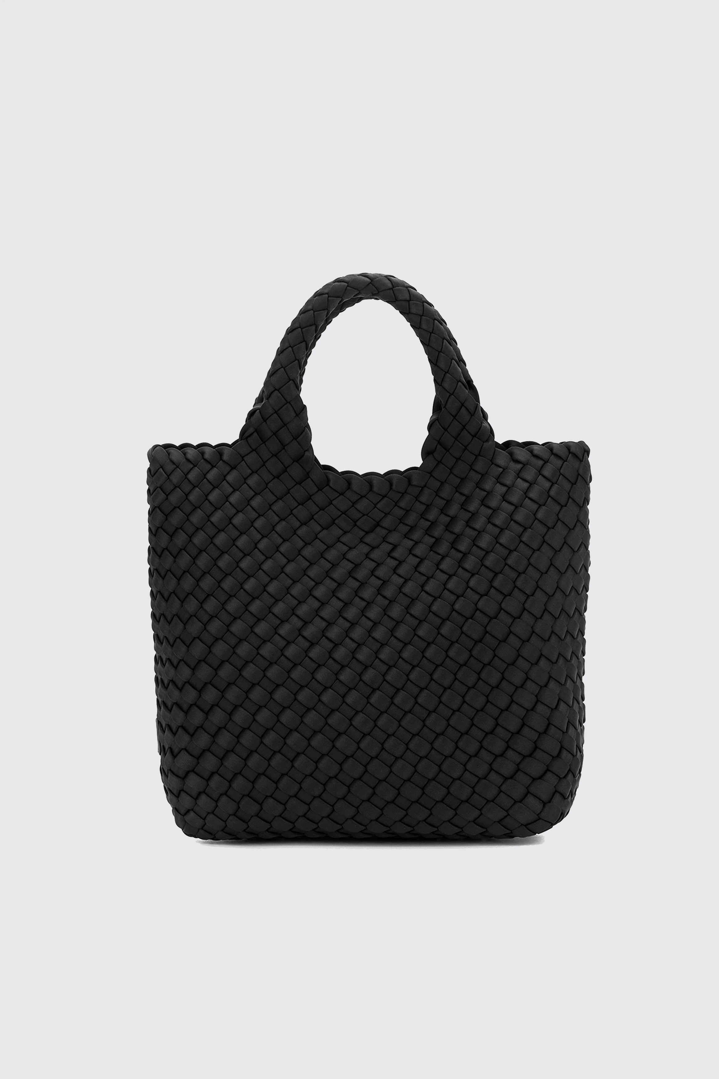 RIVIERA 2 PIECE MINI TOTE BLACK