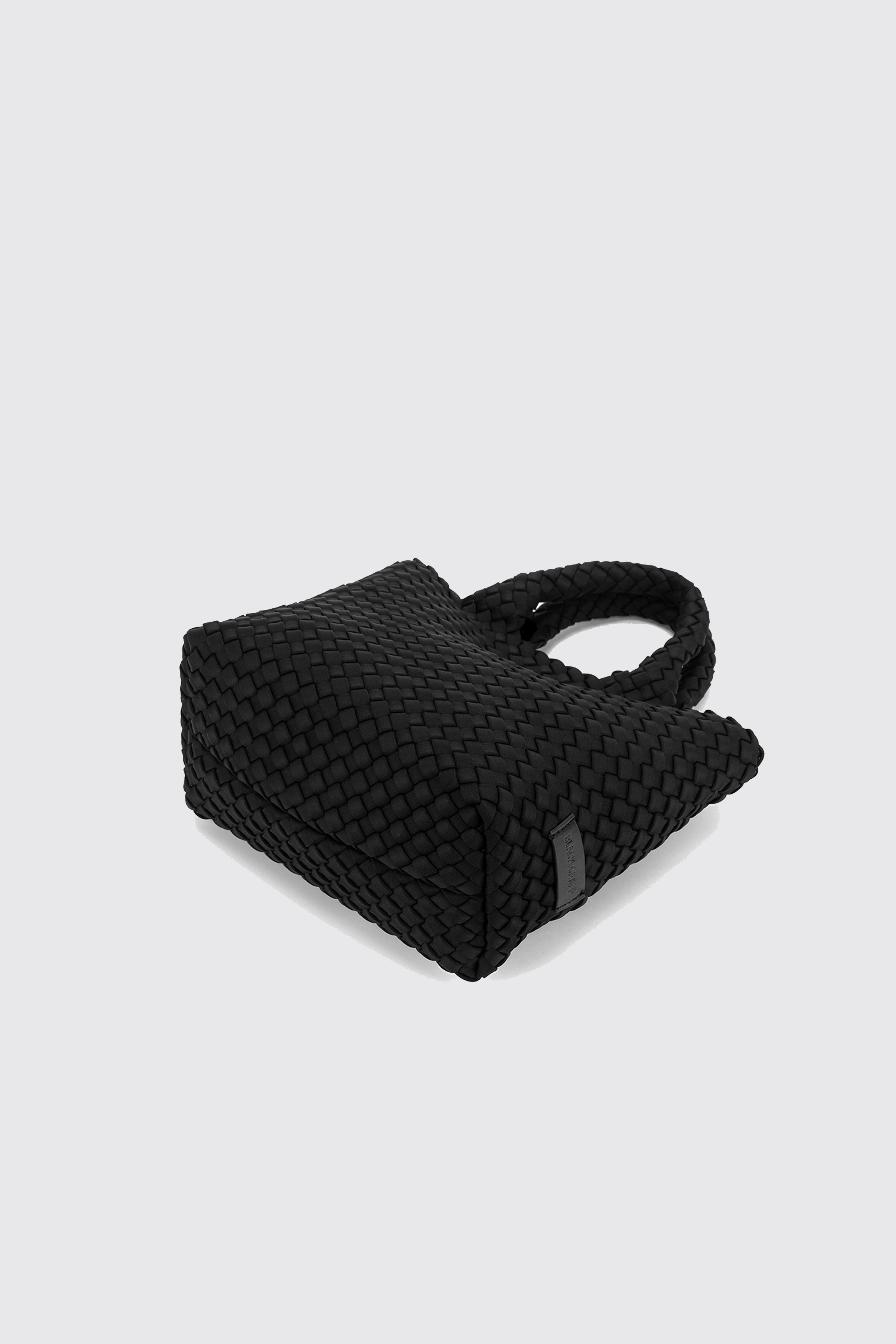 RIVIERA 2 PIECE MINI TOTE BLACK