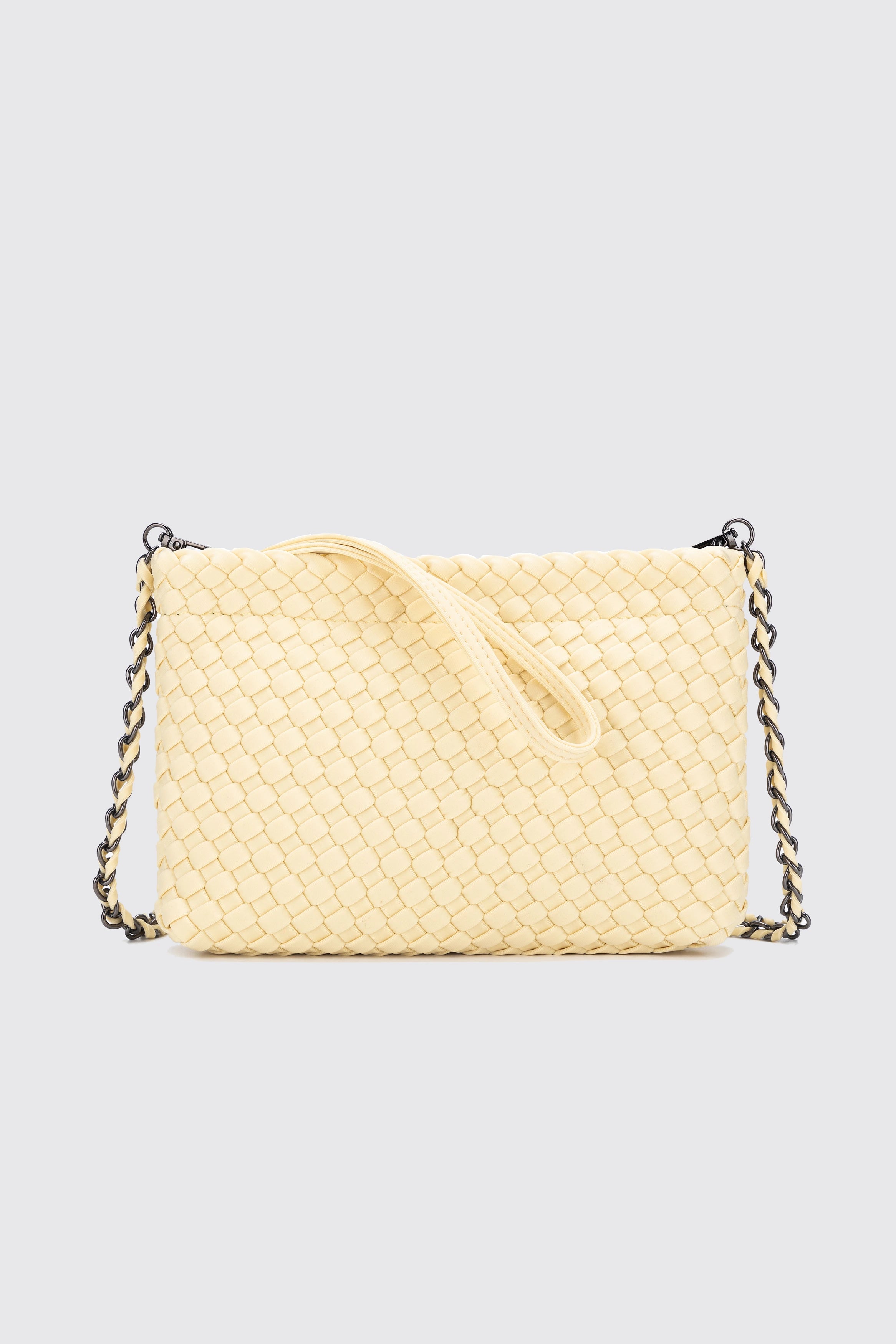 ARIA CLUTCH CROSSBODY LEMON