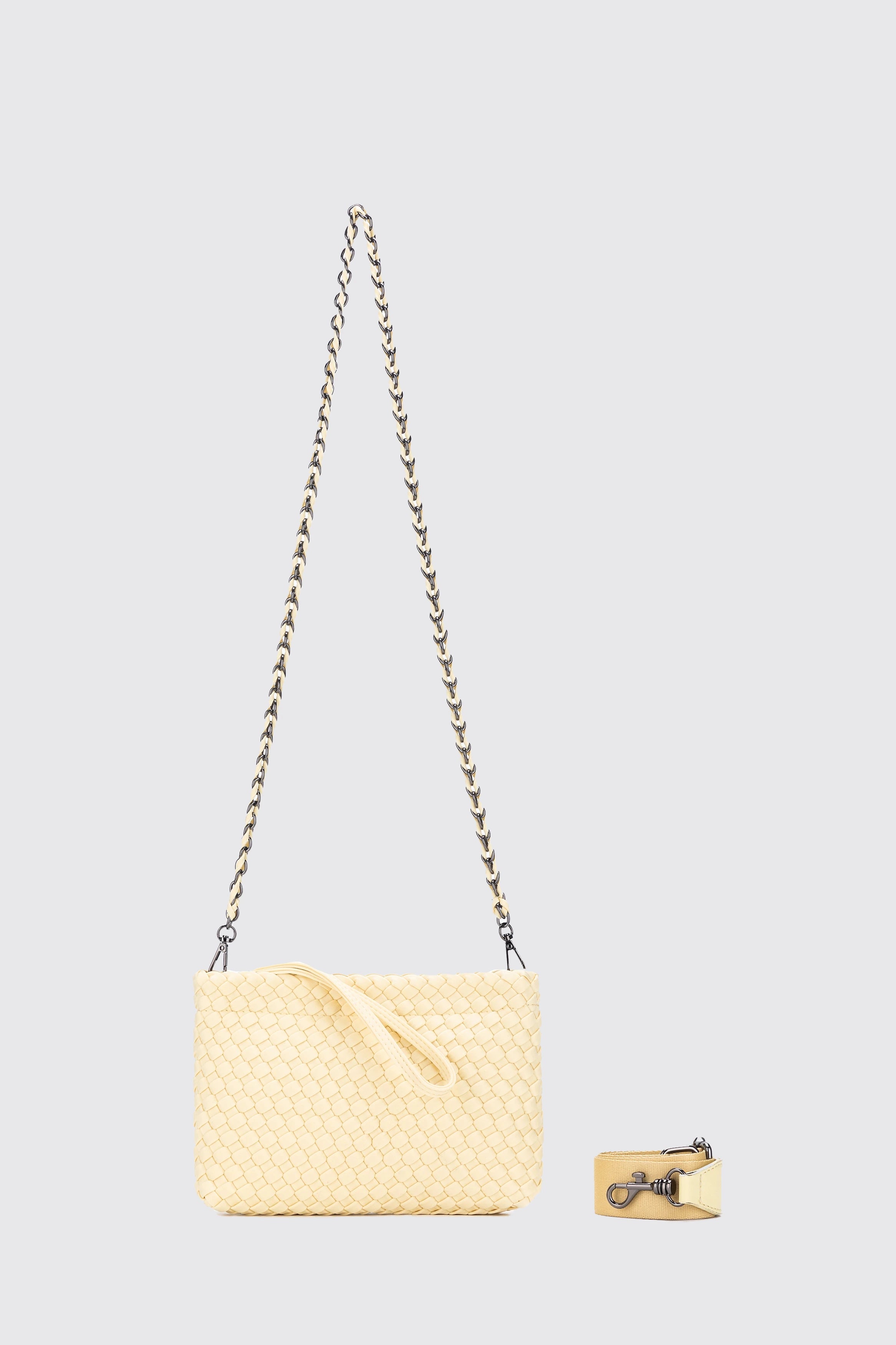 ARIA CLUTCH CROSSBODY LEMON