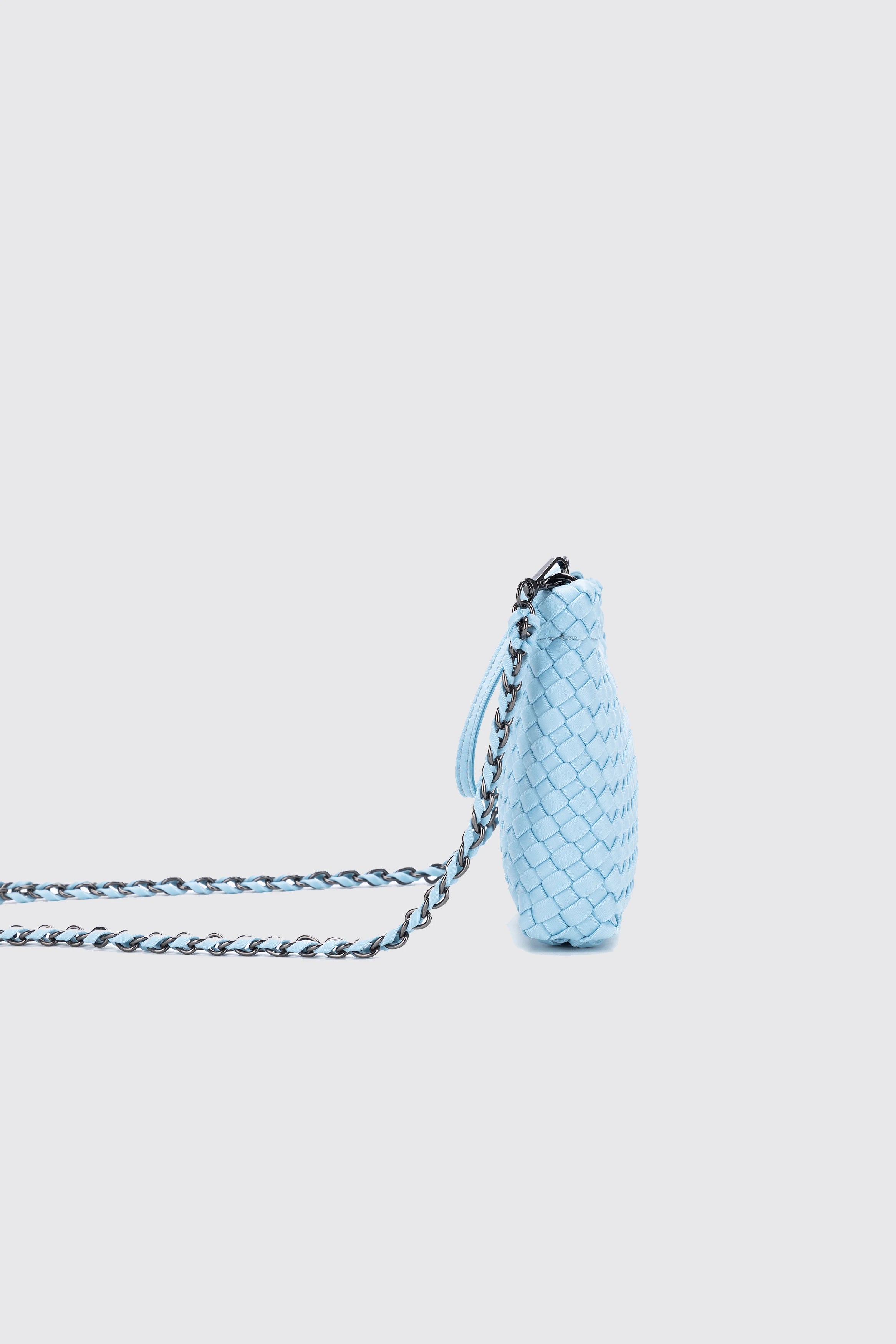 ARIA CLUTCH CROSSBODY BABY BLUE
