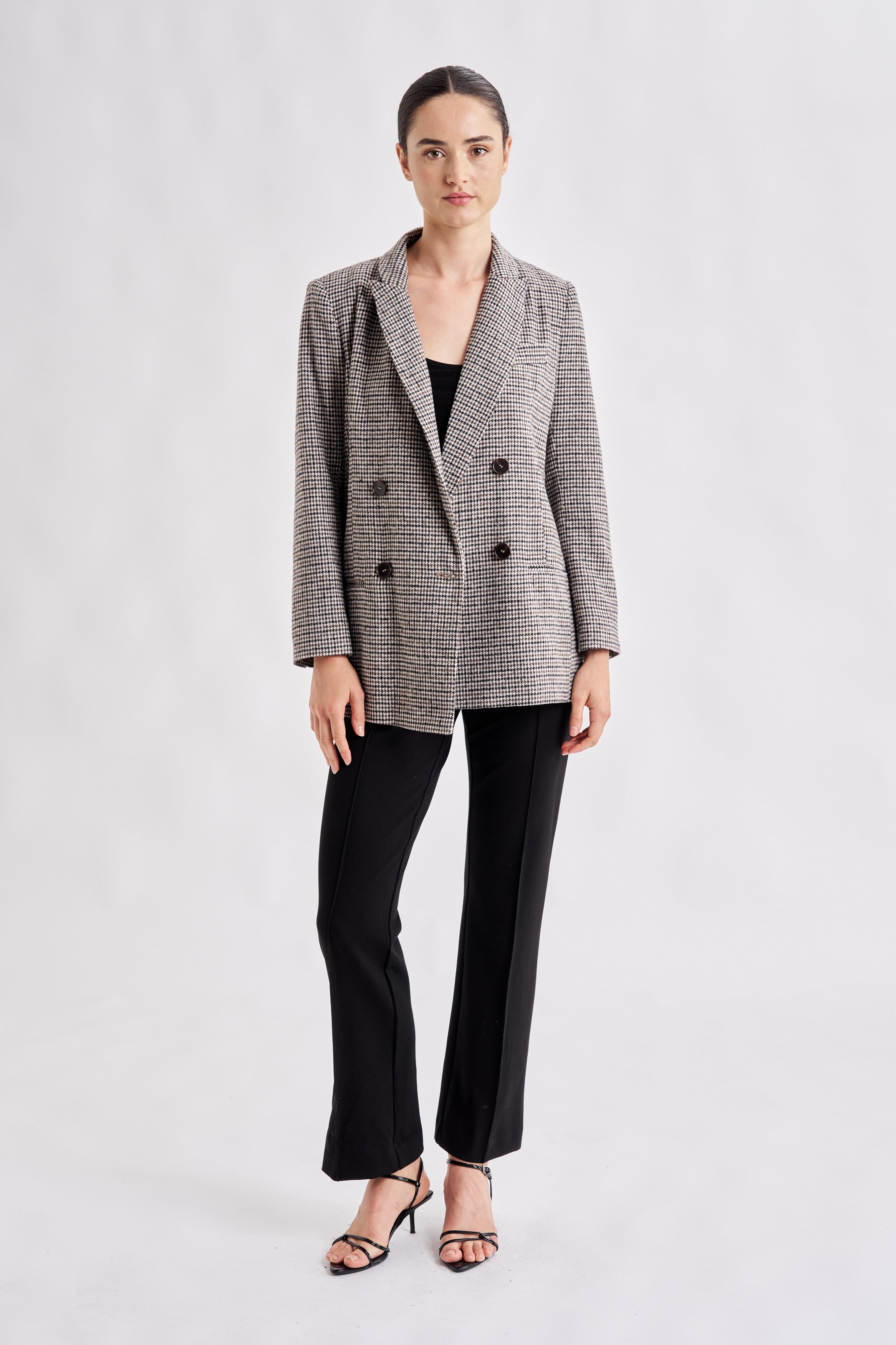 STOCKWOOD CHECK BLAZER