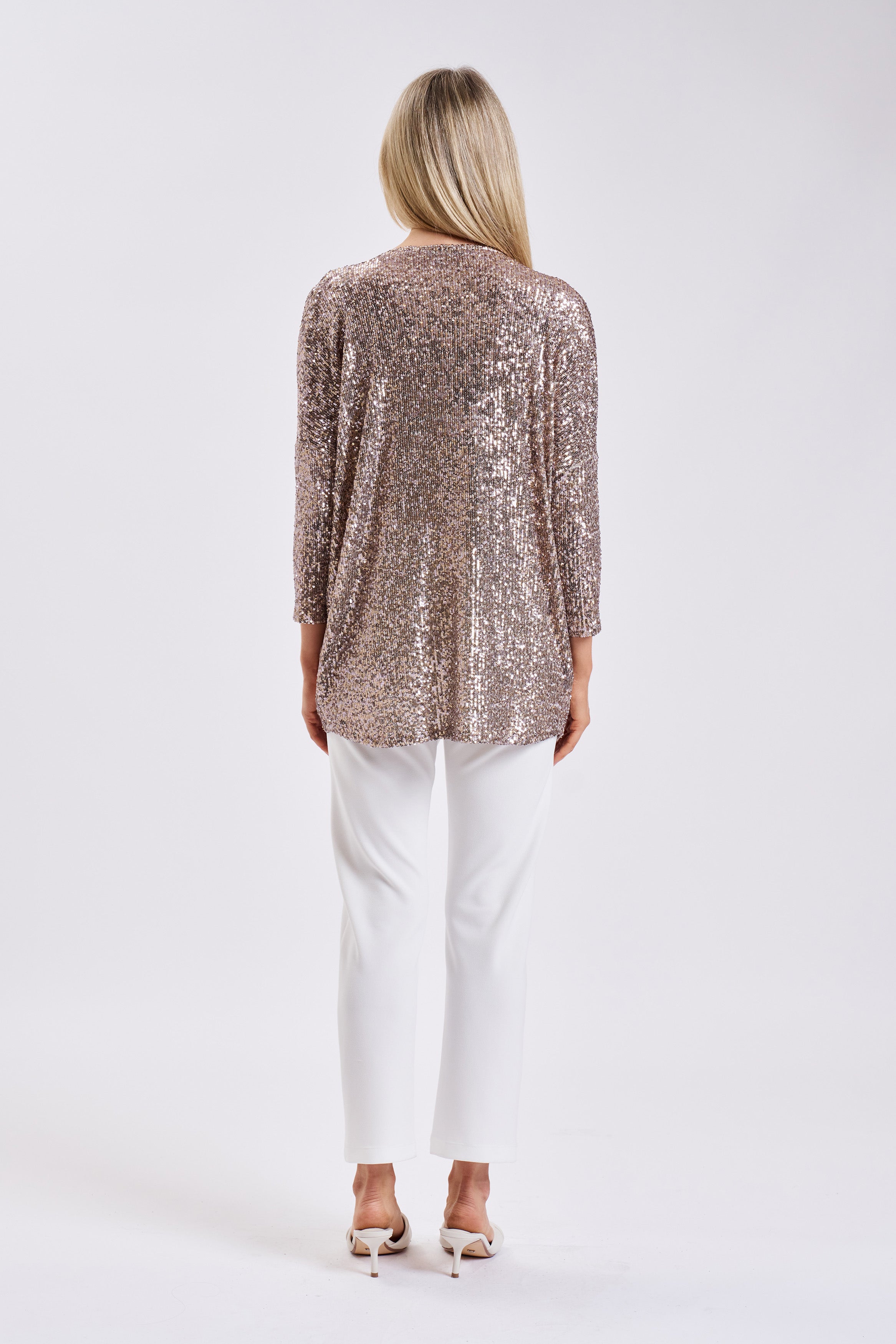 SEQUIN SASSY TOP