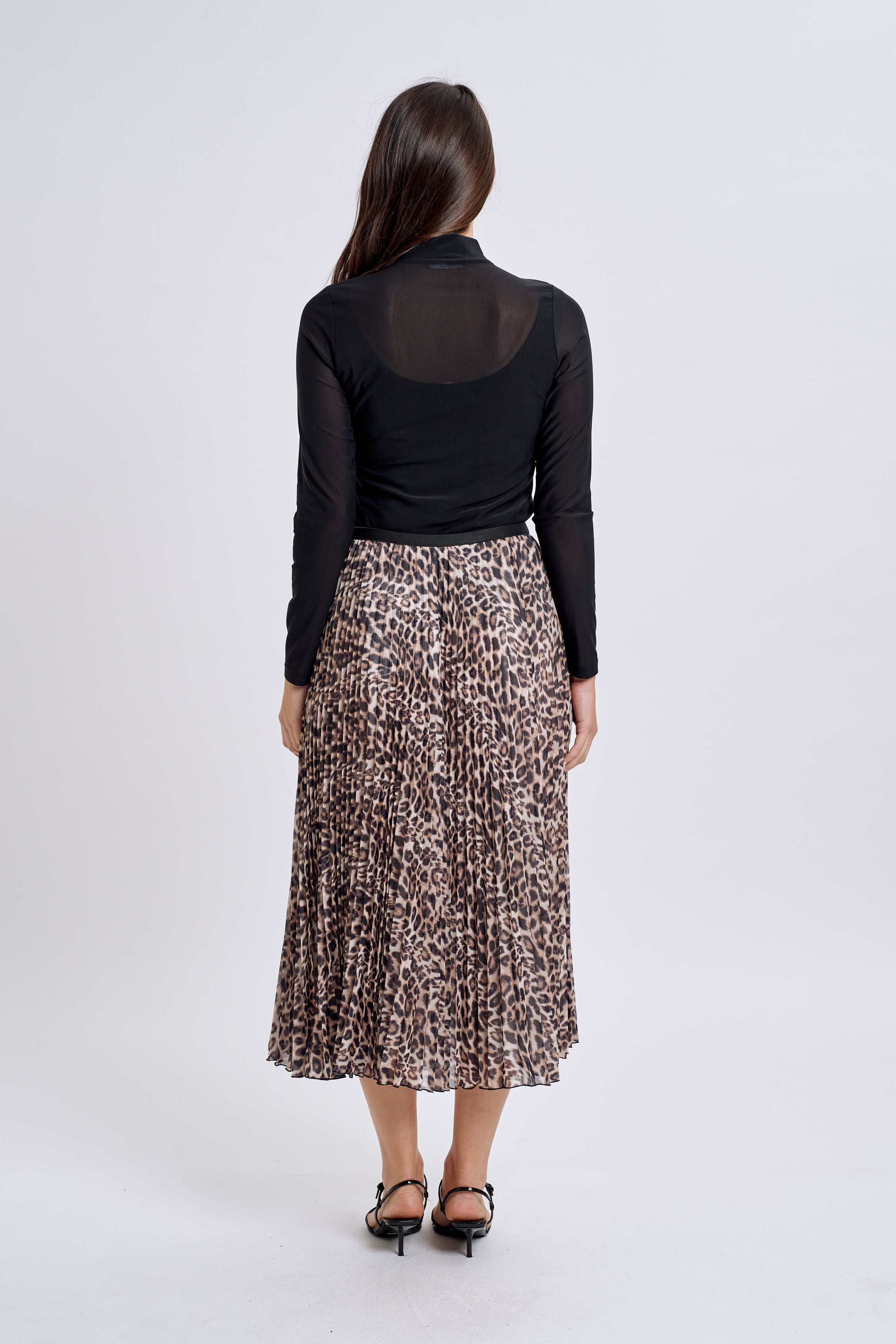 FIERCE PLEATED SKIRT