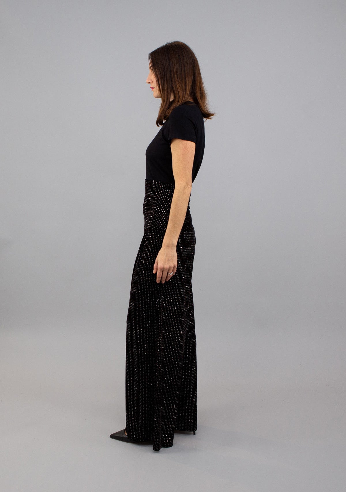 VELVET BLING LOTUS PANT