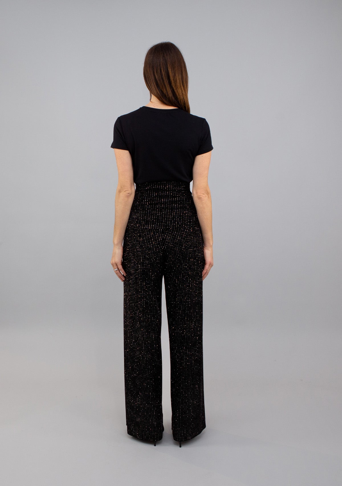 VELVET BLING LOTUS PANT