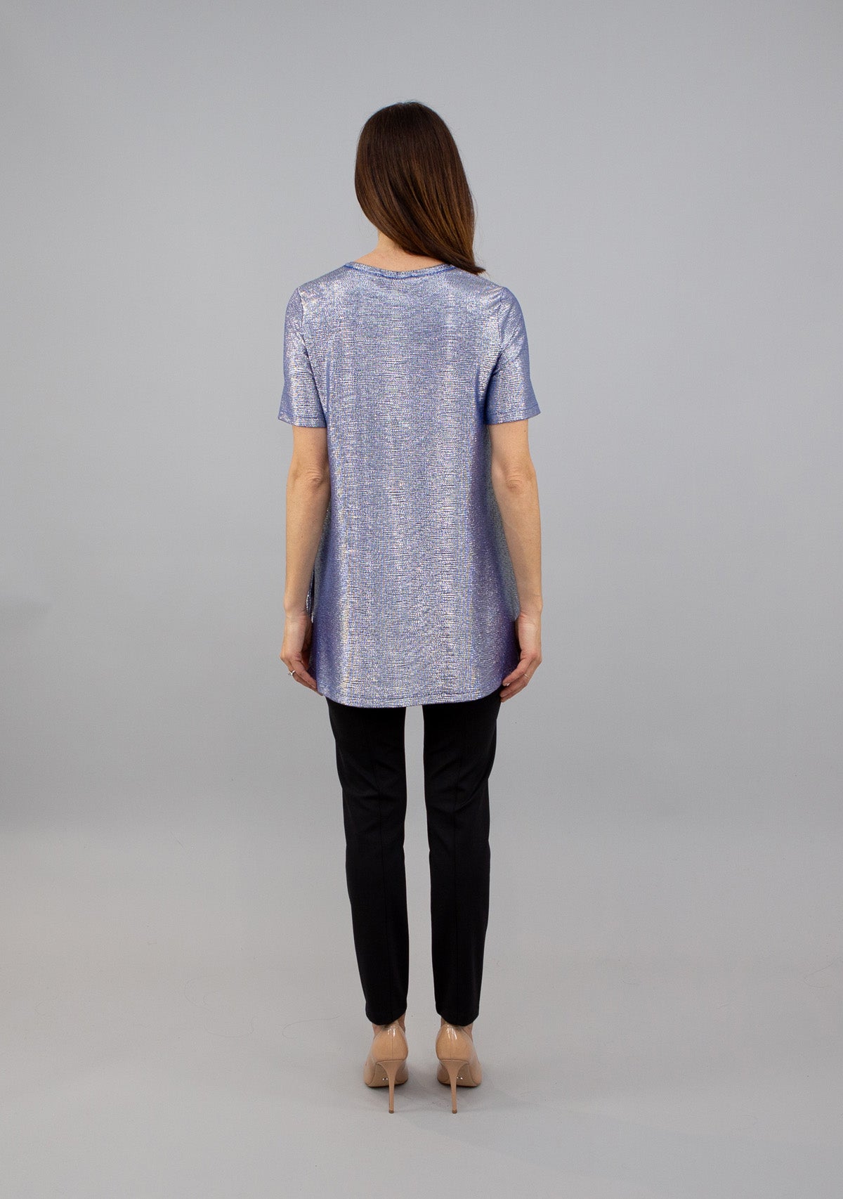 SILVER ALICIA TOP