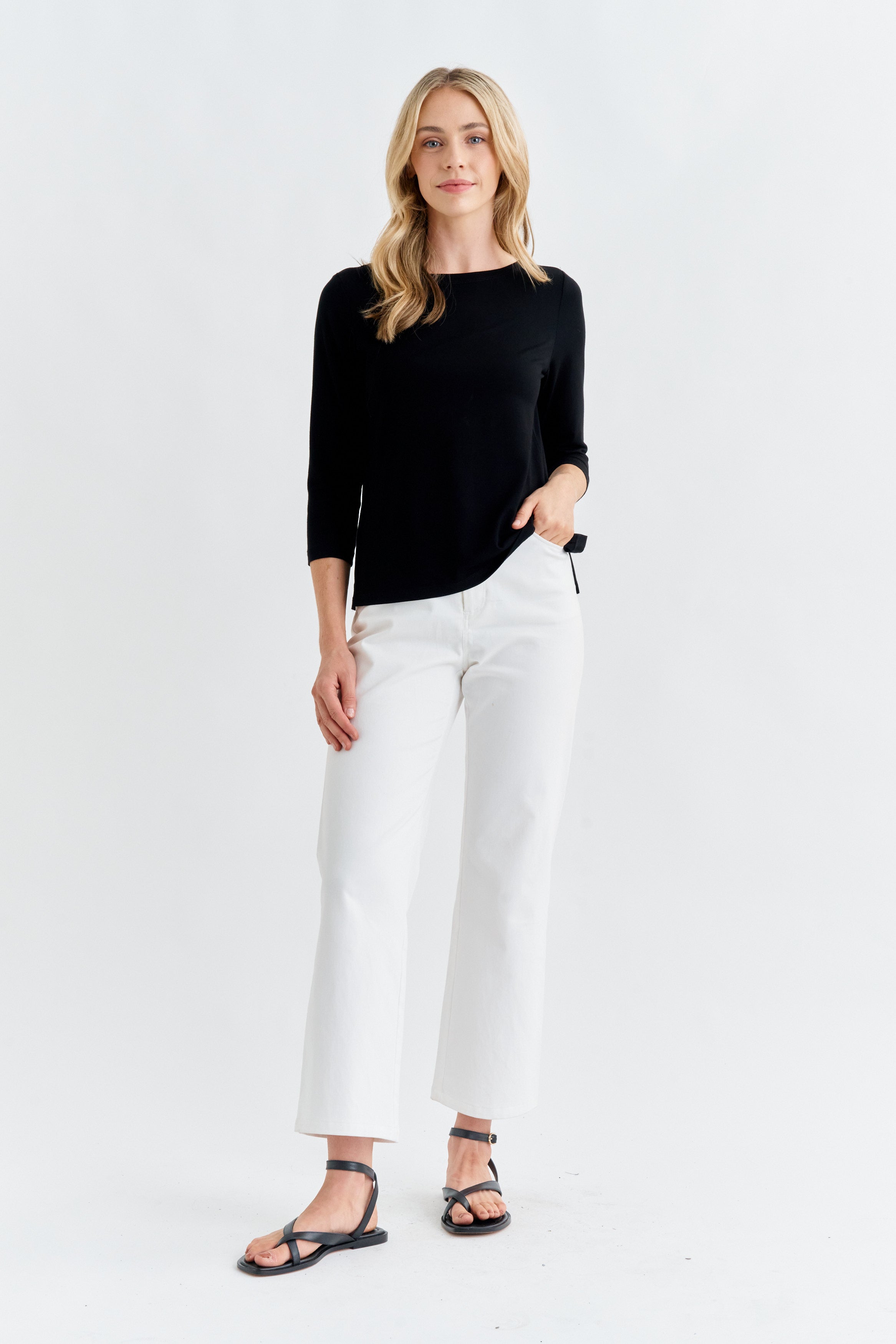 FRENCH BOATNECK TOP
