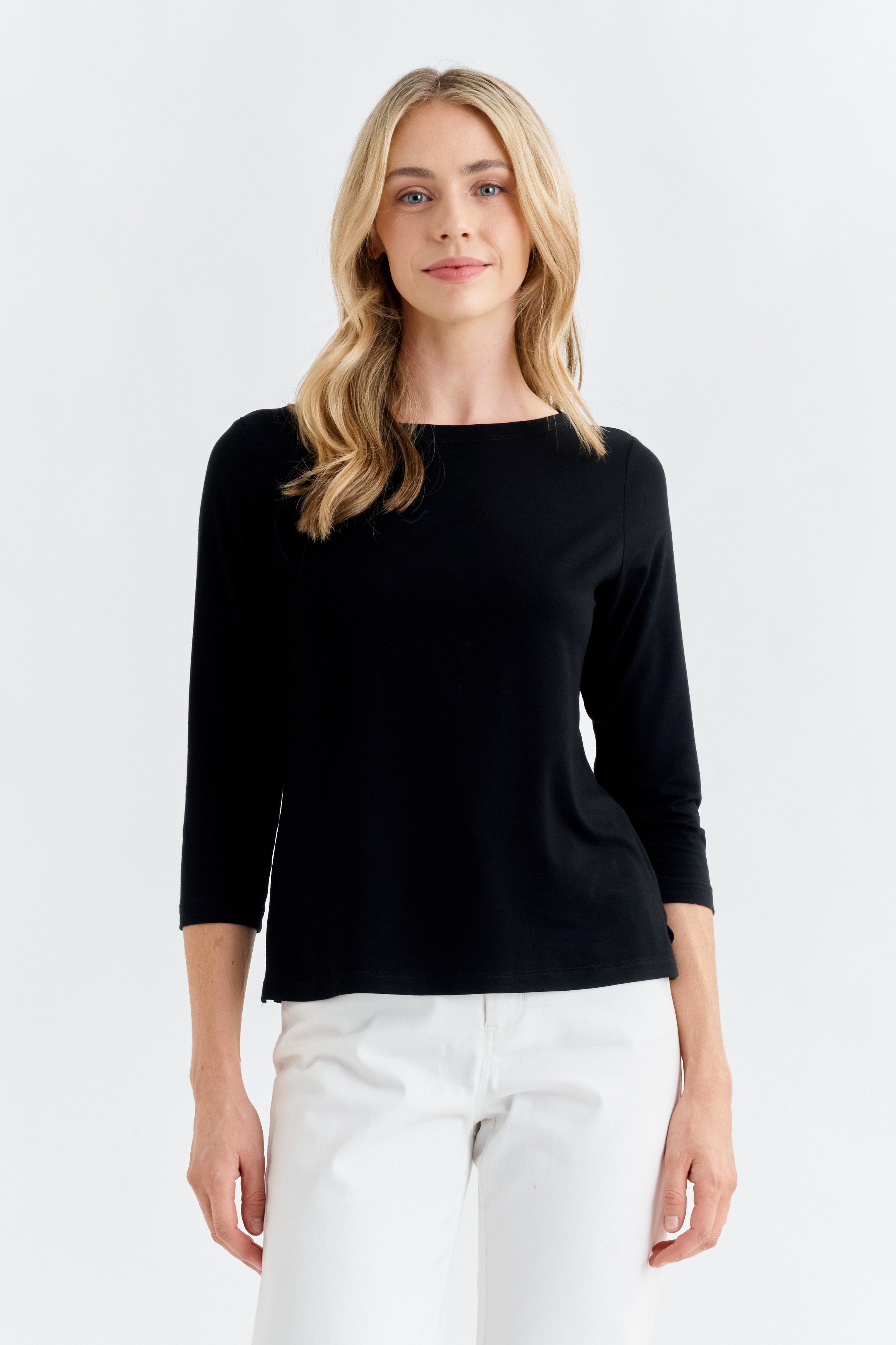 FRENCH BOATNECK TOP