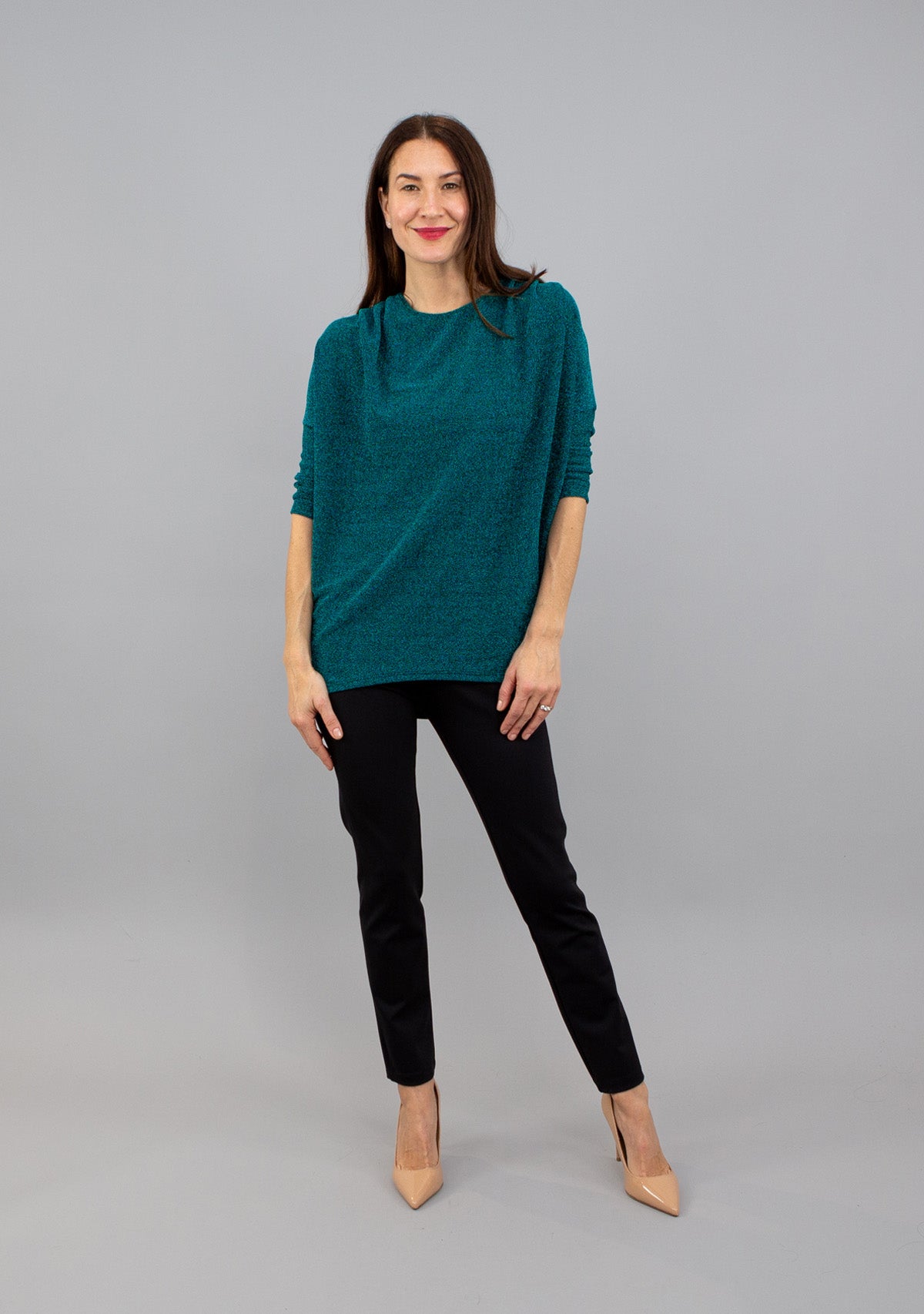 GLITTER SASSY TOP