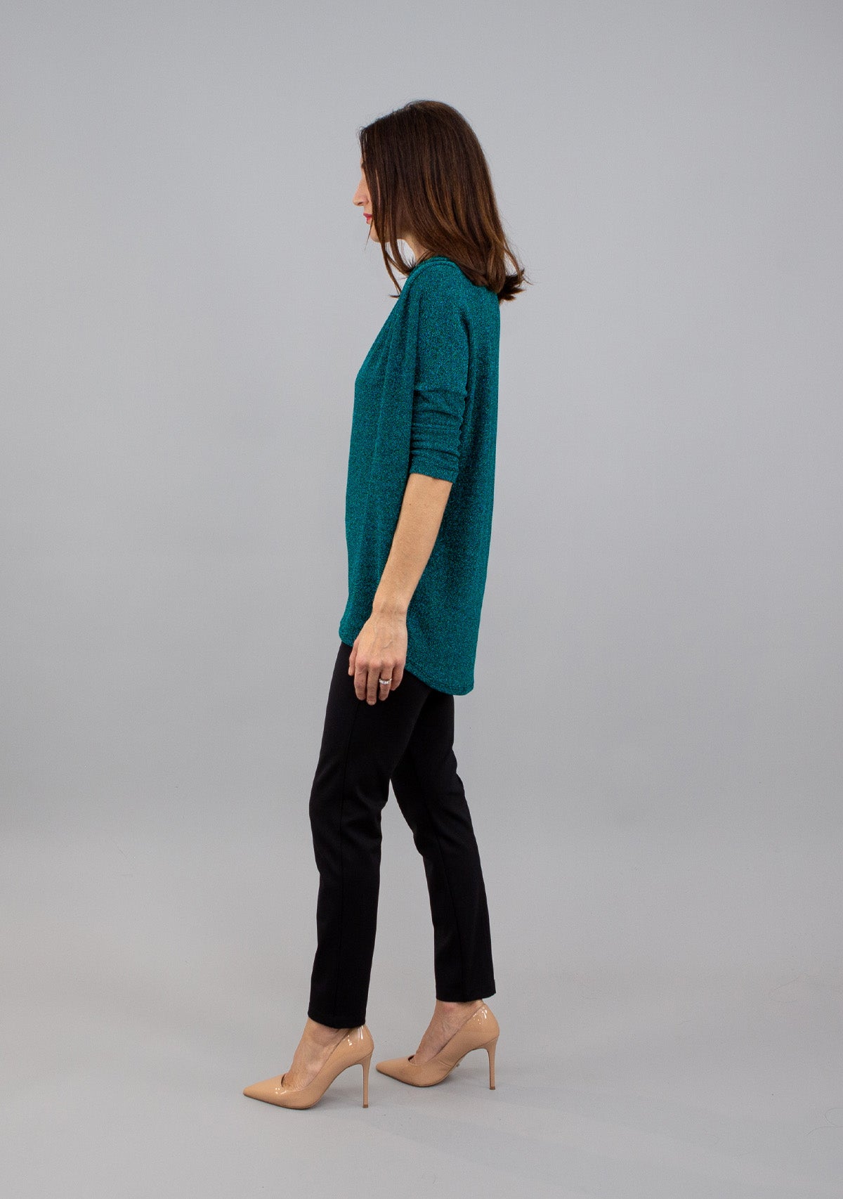GLITTER SASSY TOP