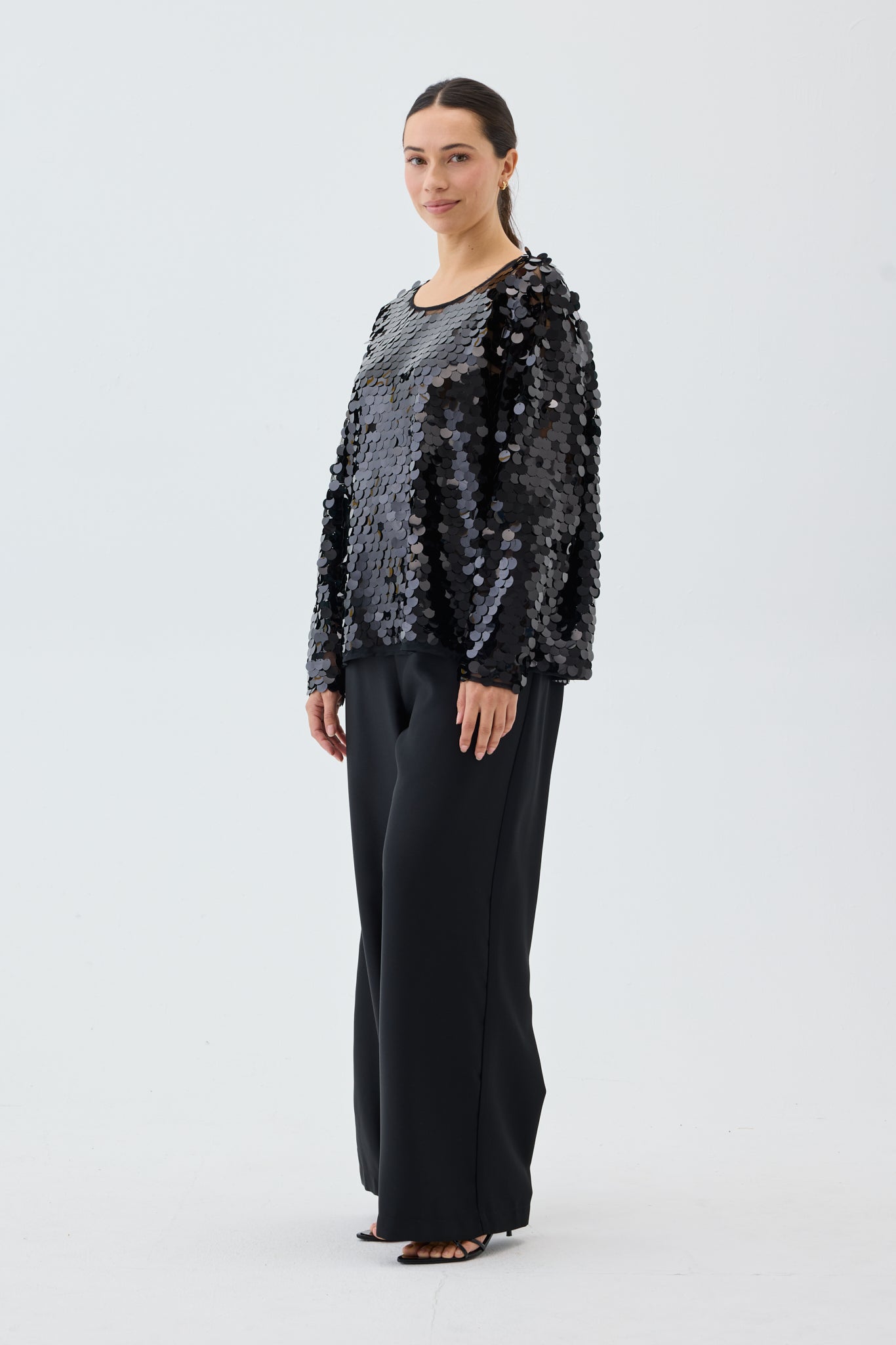 GLOSS SEQUIN TOP
