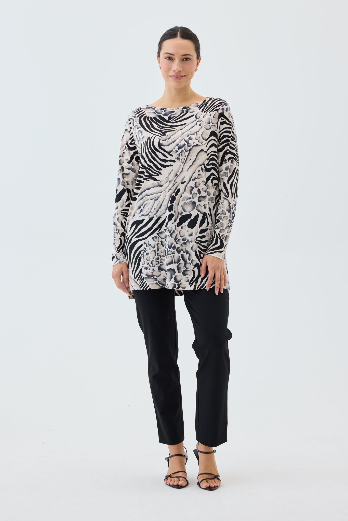 POLAR L/S BOATNECK TOP