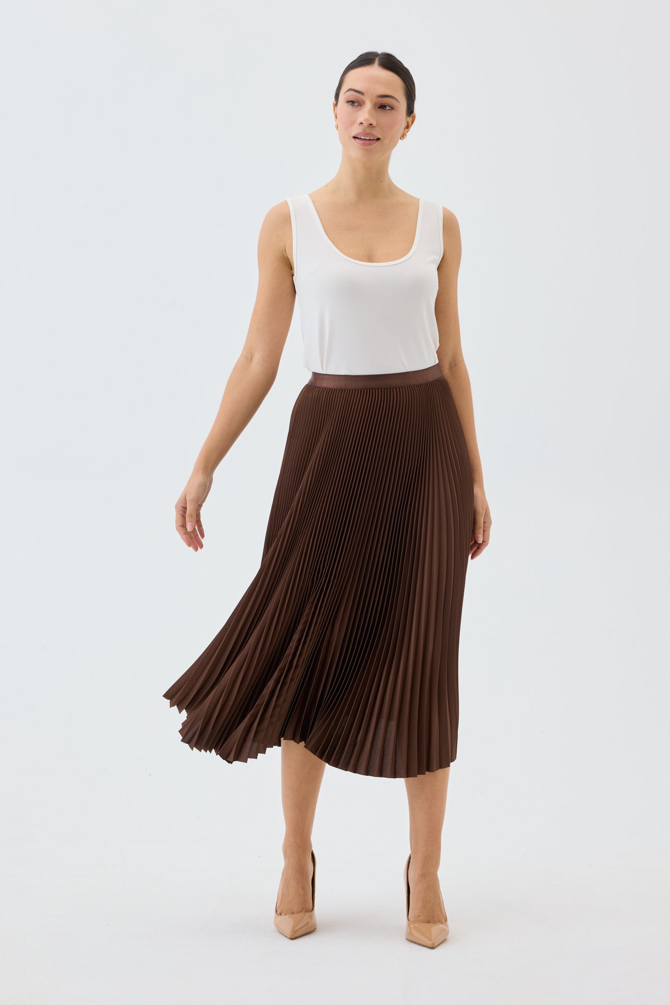 RADIANCE PLEATED SKIRT