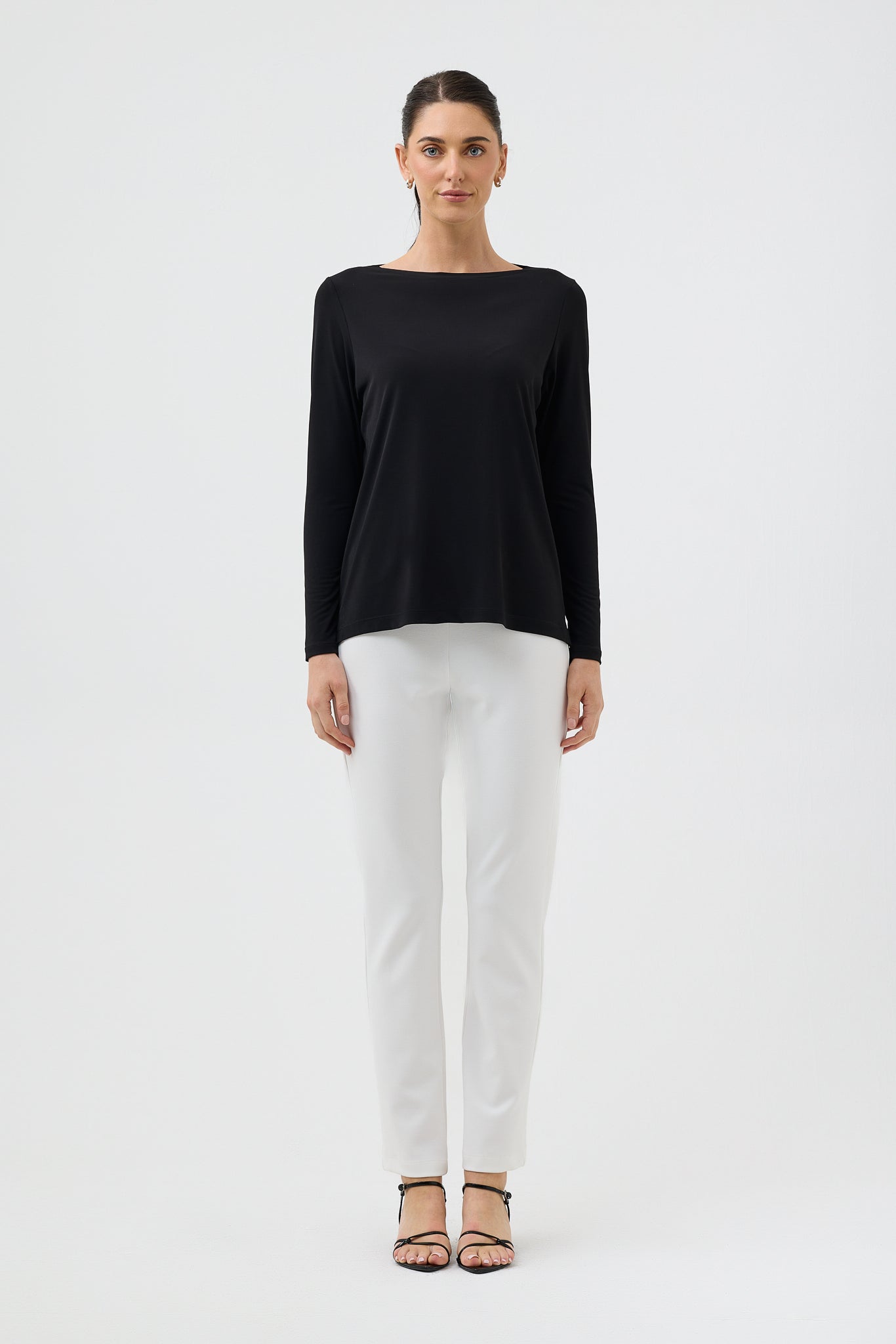 L/S BOATNECK TOP