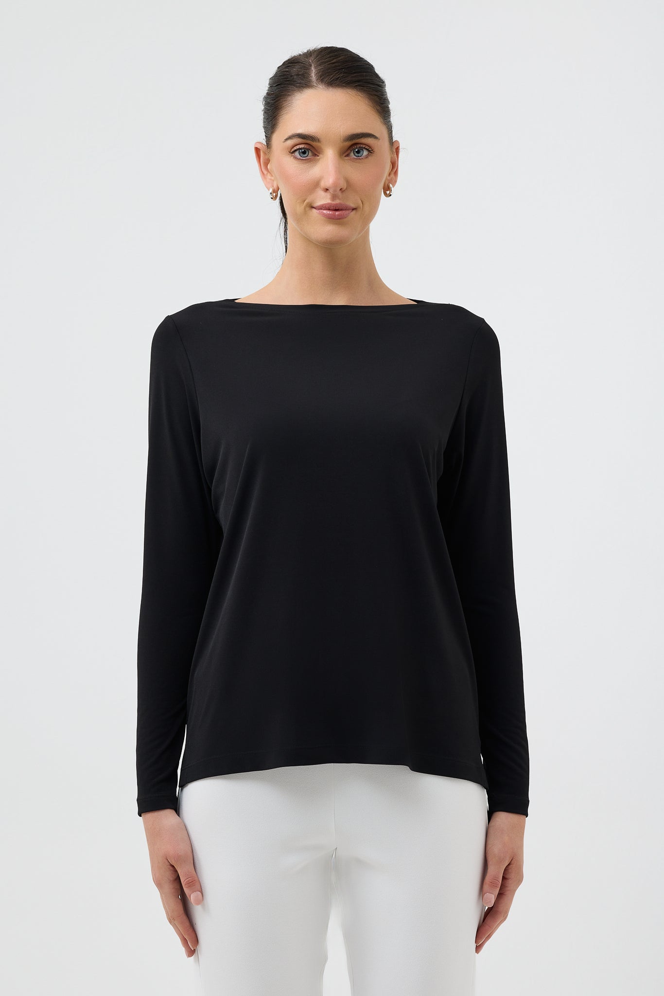 L/S BOATNECK TOP