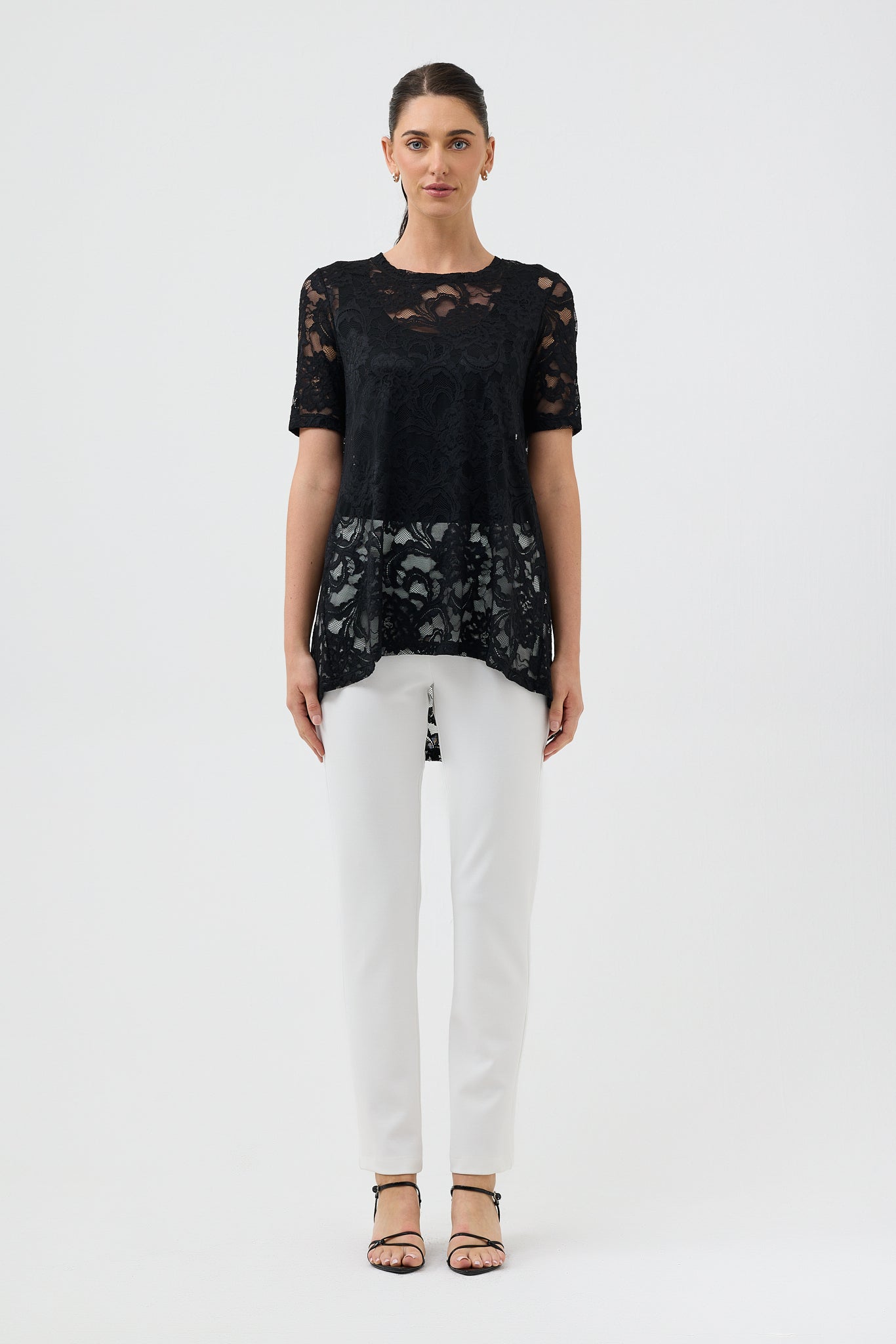 CANNES LACE TEE