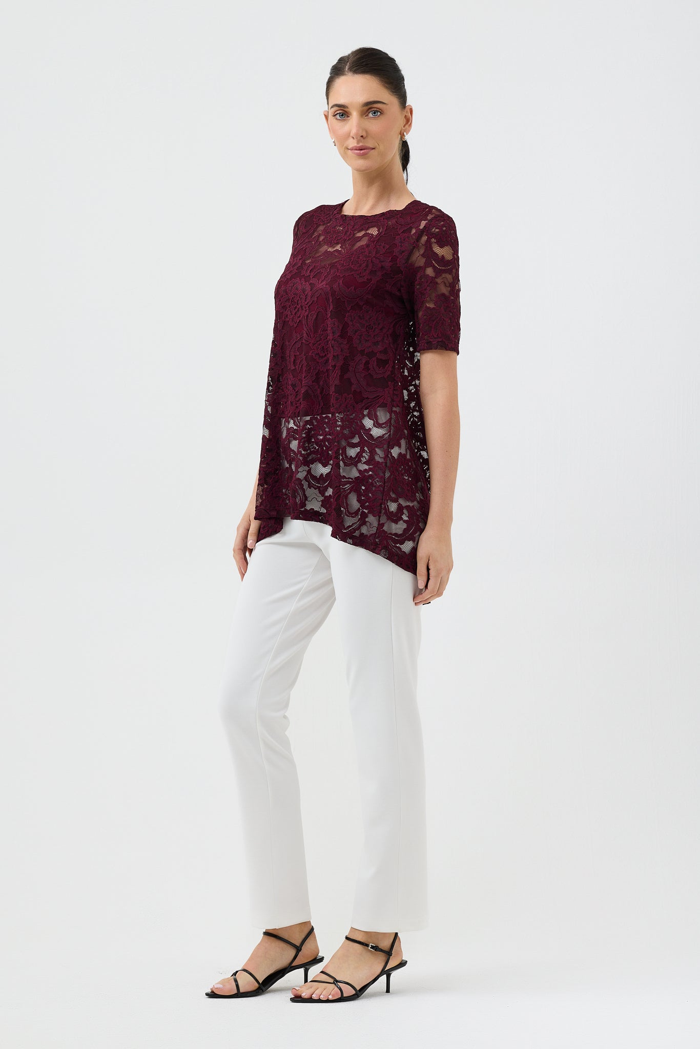 CANNES LACE TEE