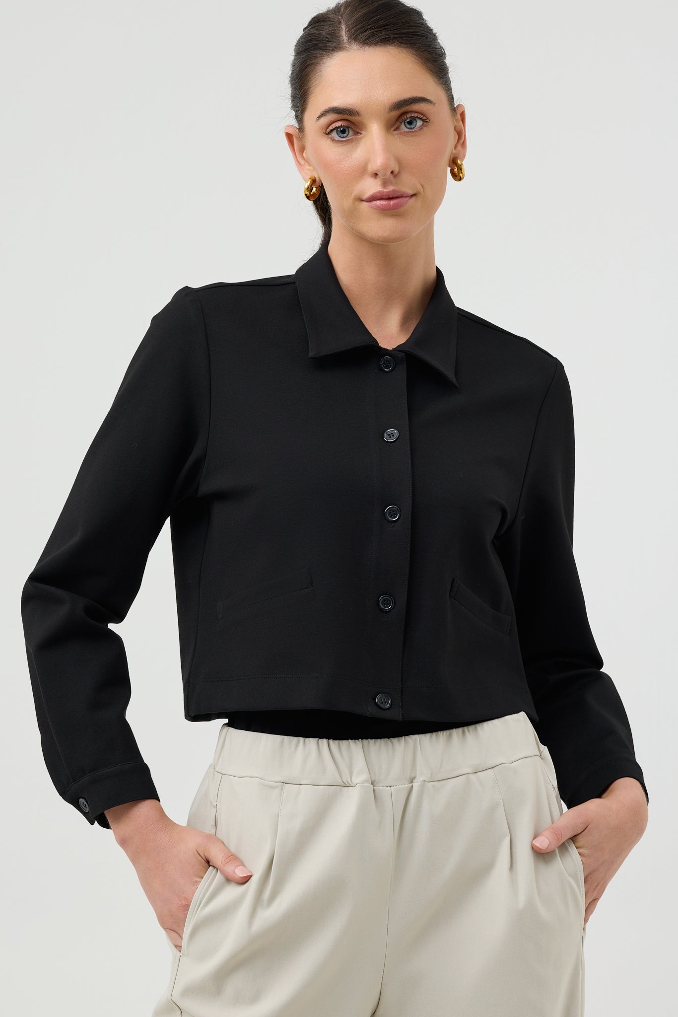 VOYAGE PONTE JACKET