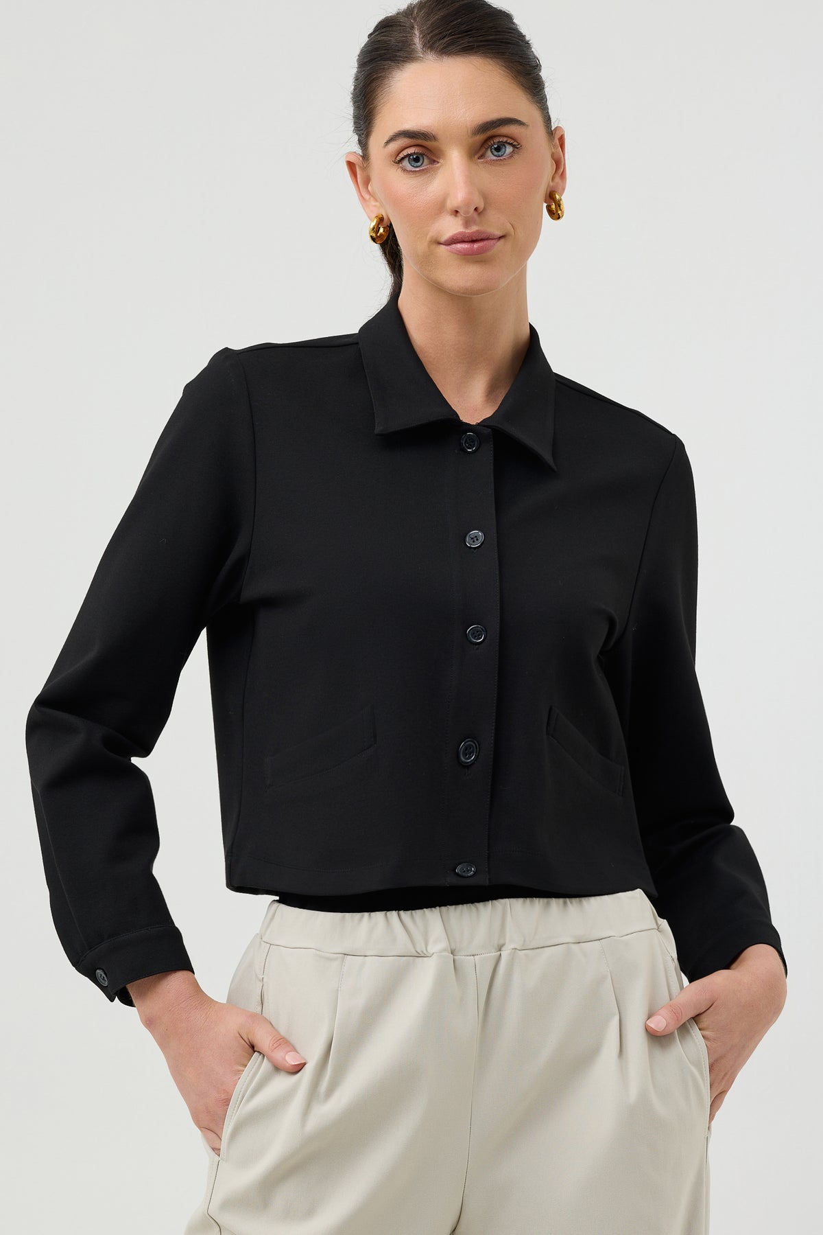 VOYAGE PONTE JACKET