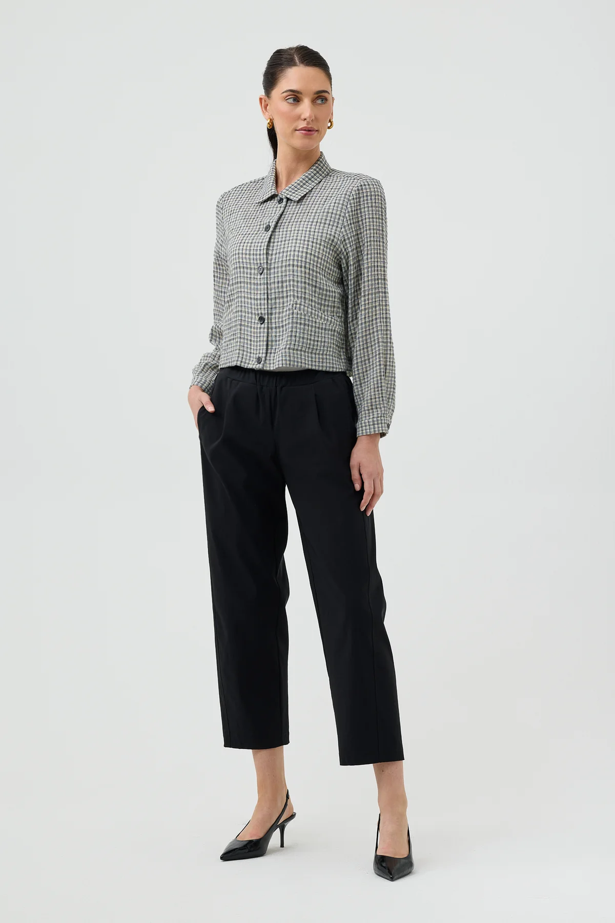 RUNWAY CHECK JACKET