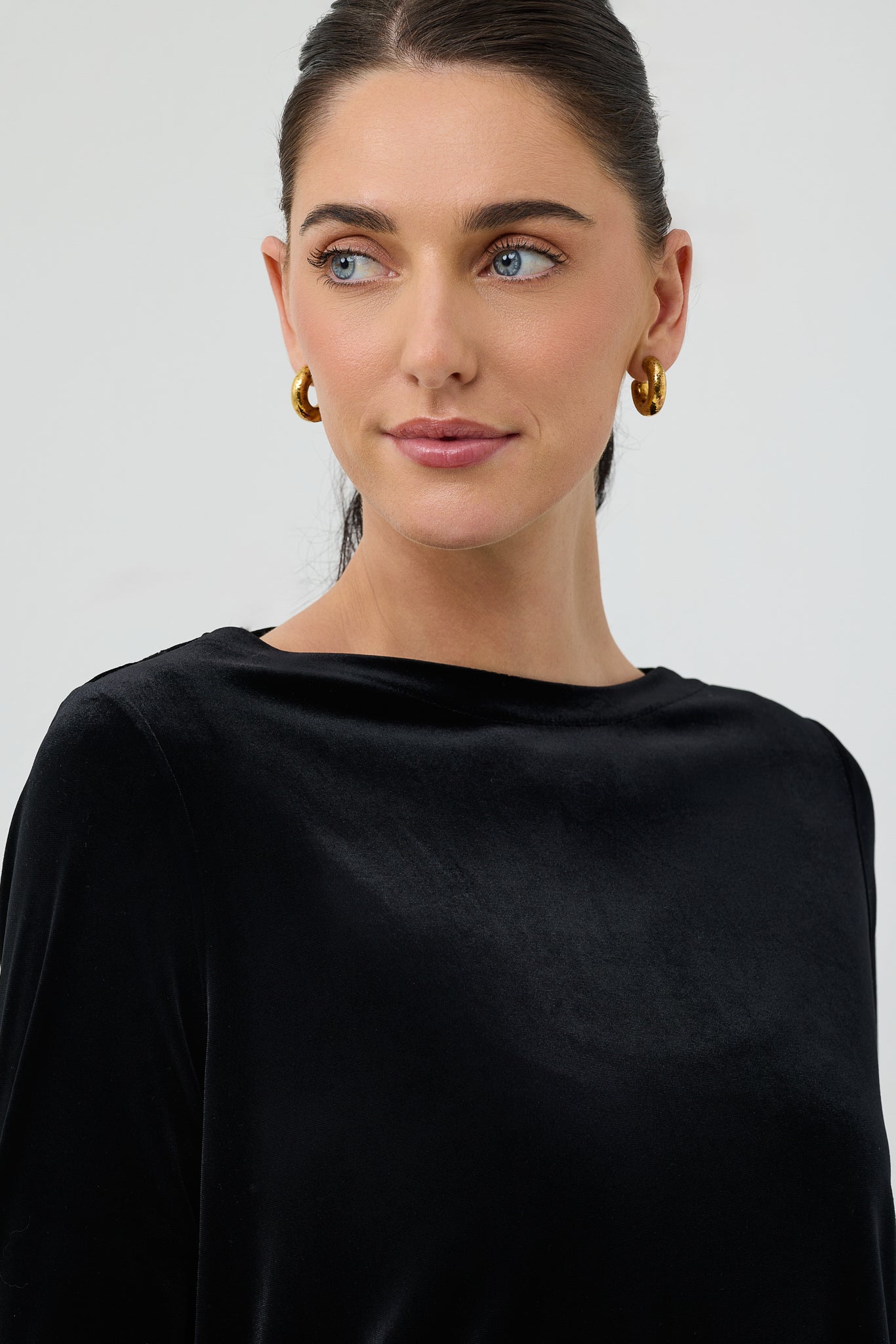VELVET L/S BOATNECK TOP