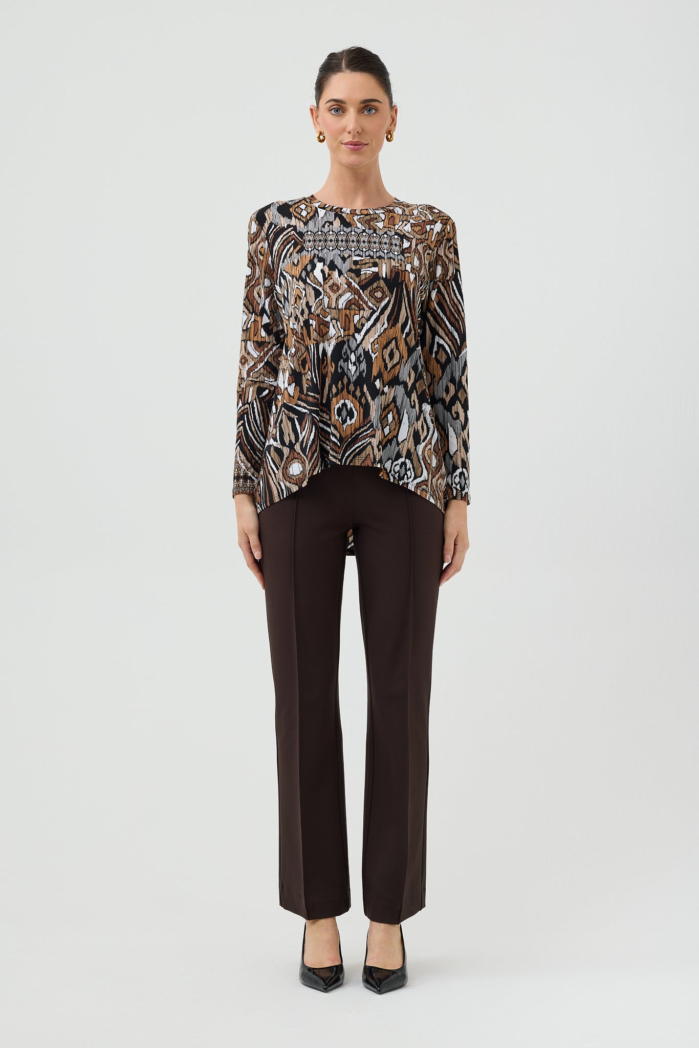 NATIVA L/S SWING TOP