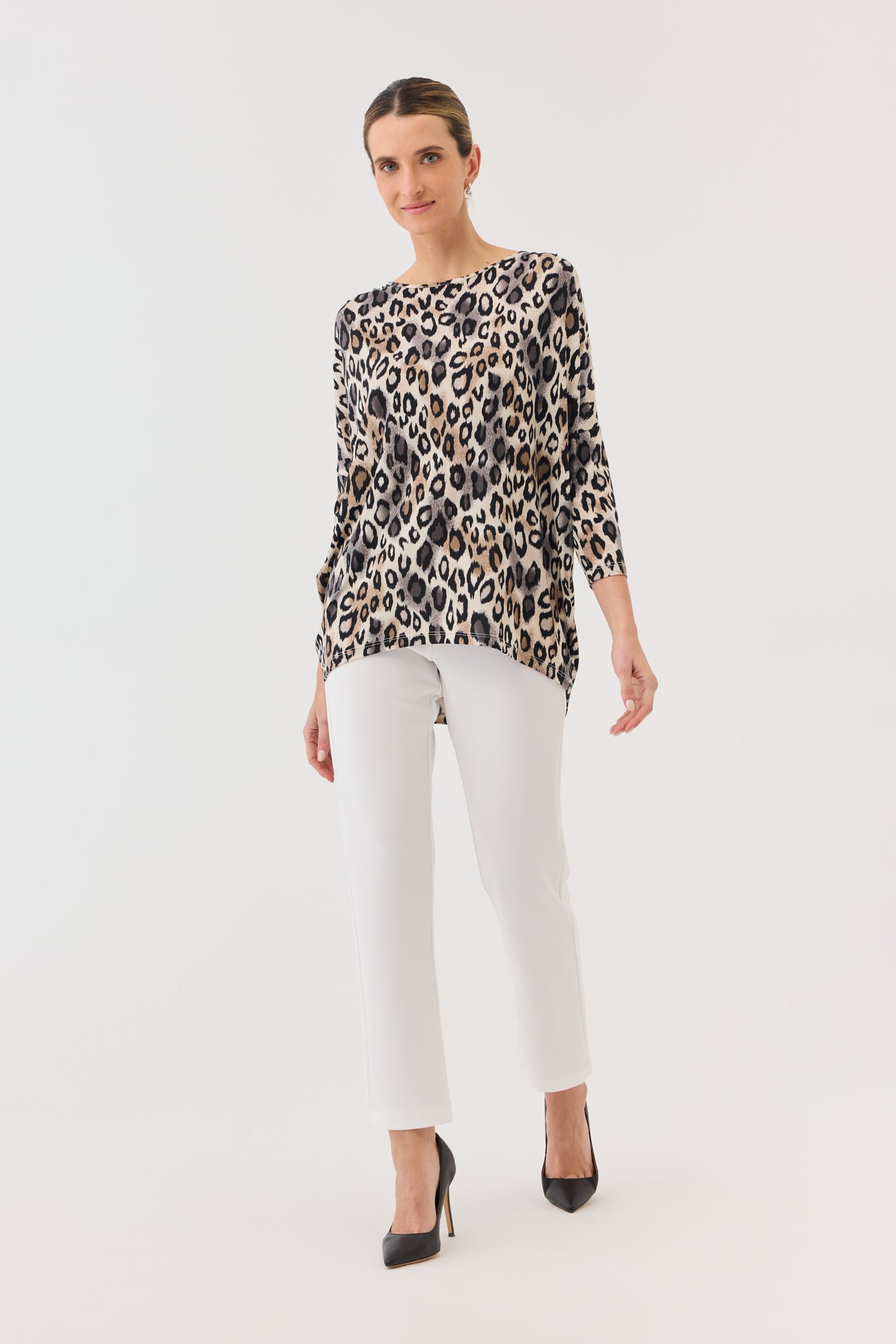 LEOPARD SASSY TOP