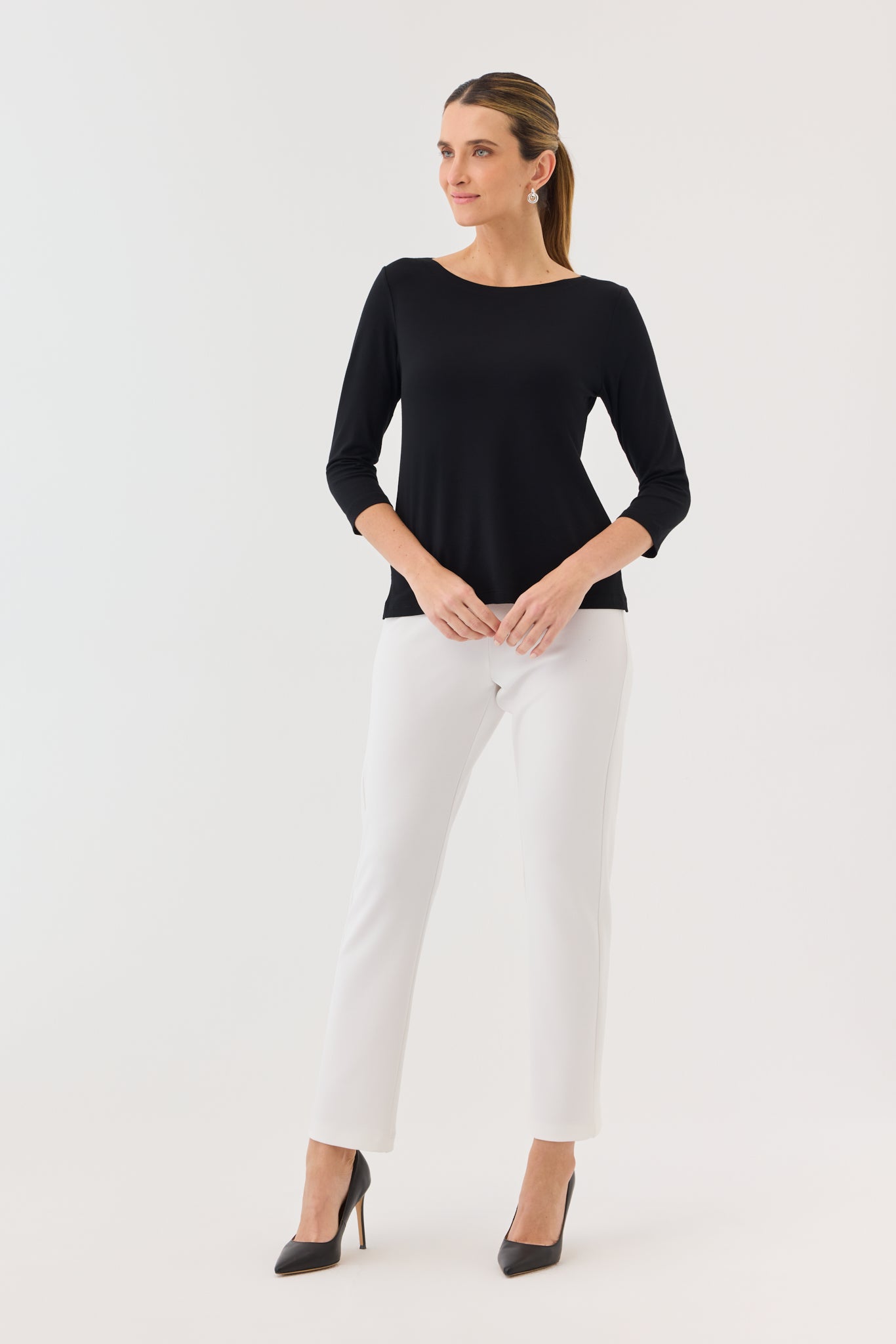 FRENCH BOATNECK TOP