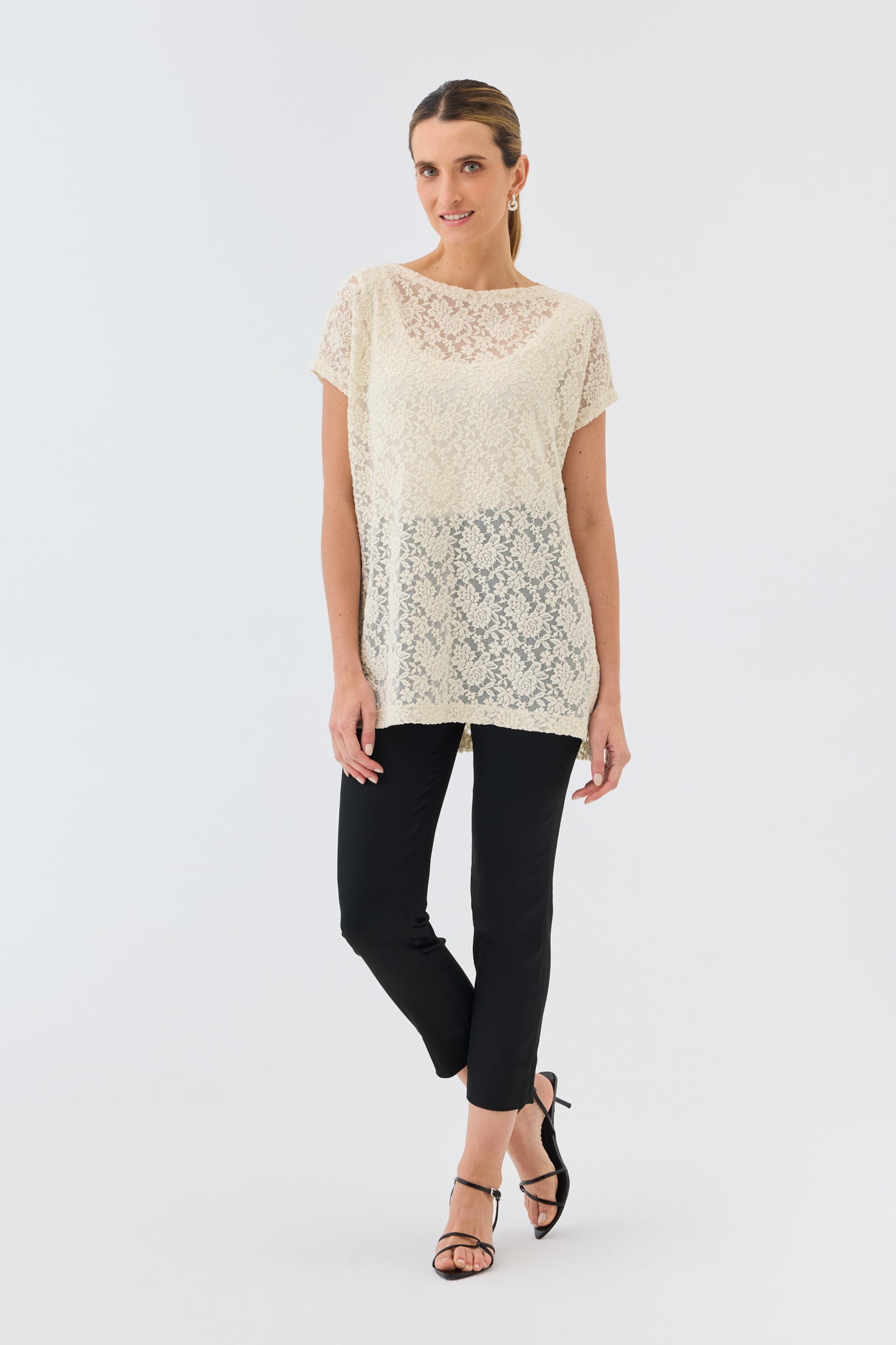 MYSTIQUE LACE TEE